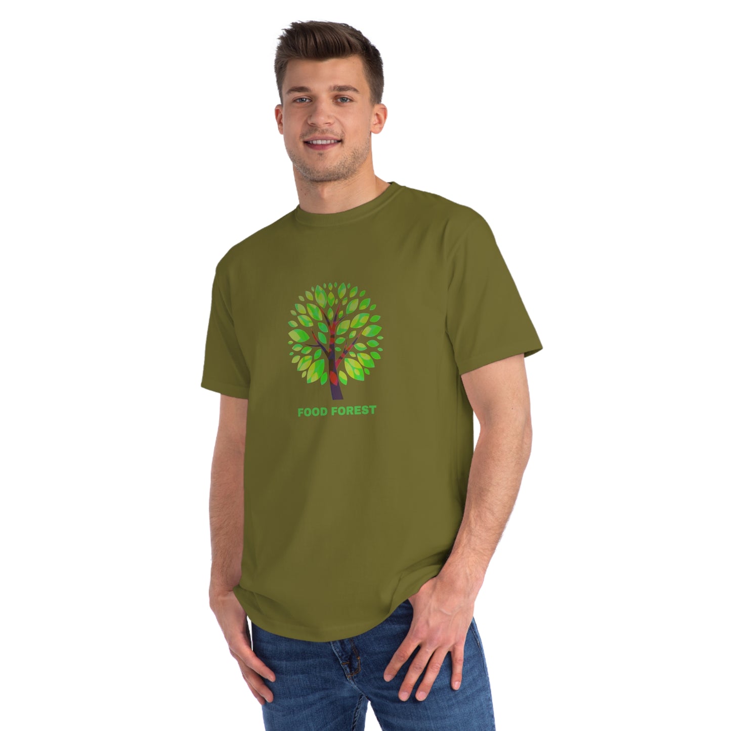 Organic Unisex Classic T-Shirt, FOOD FOREST