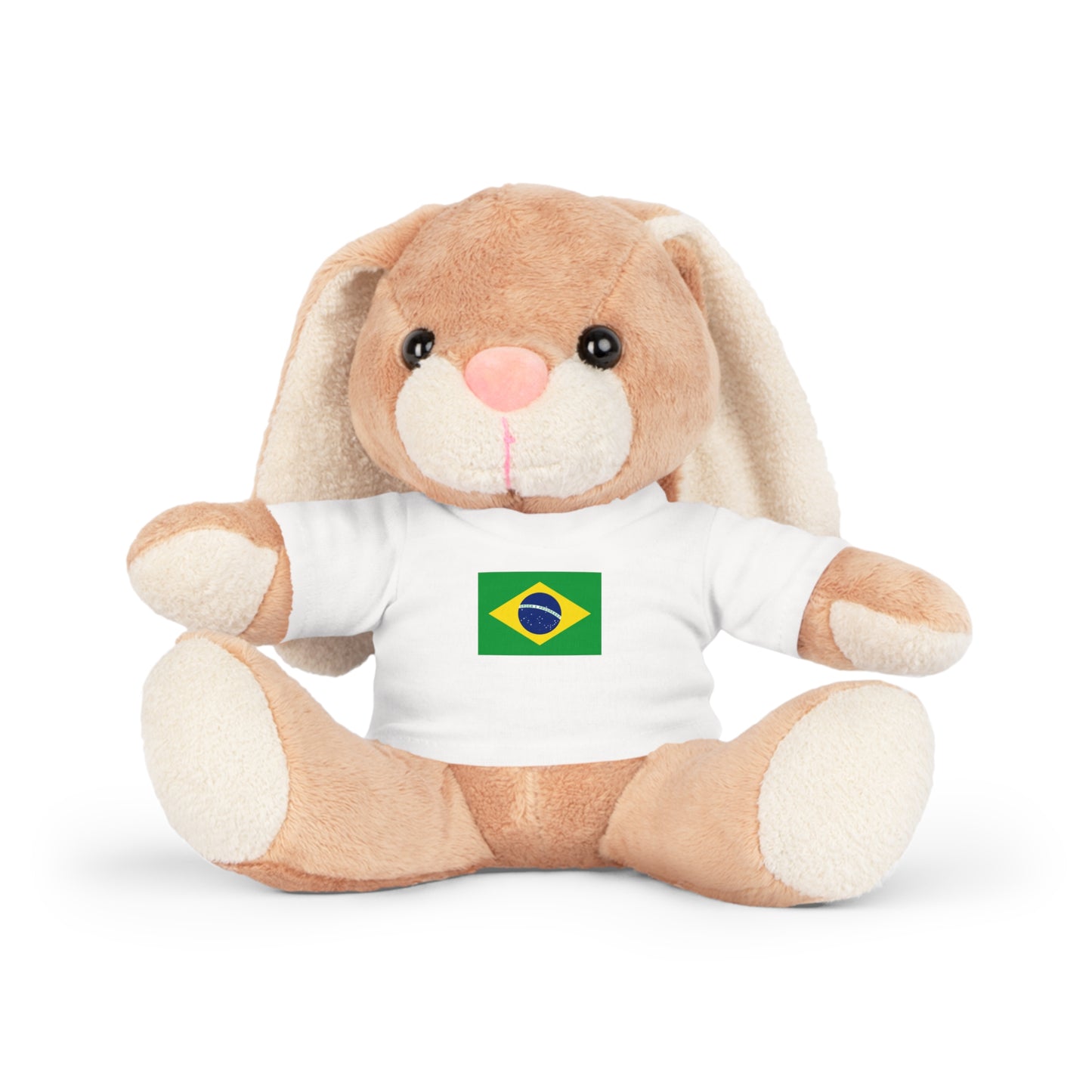 Plush Toy with a Brazil Shirt