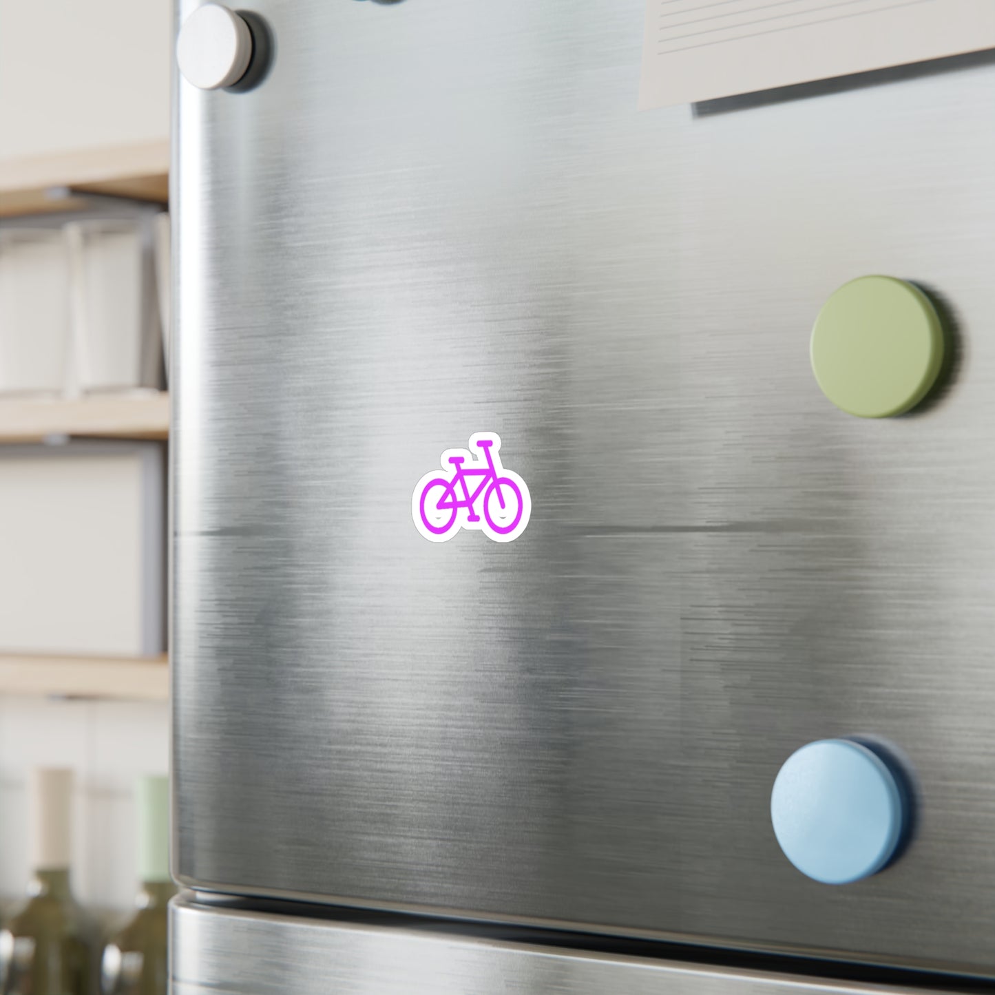 BIKE Kiss-Cut Vinyl Decals, Pink