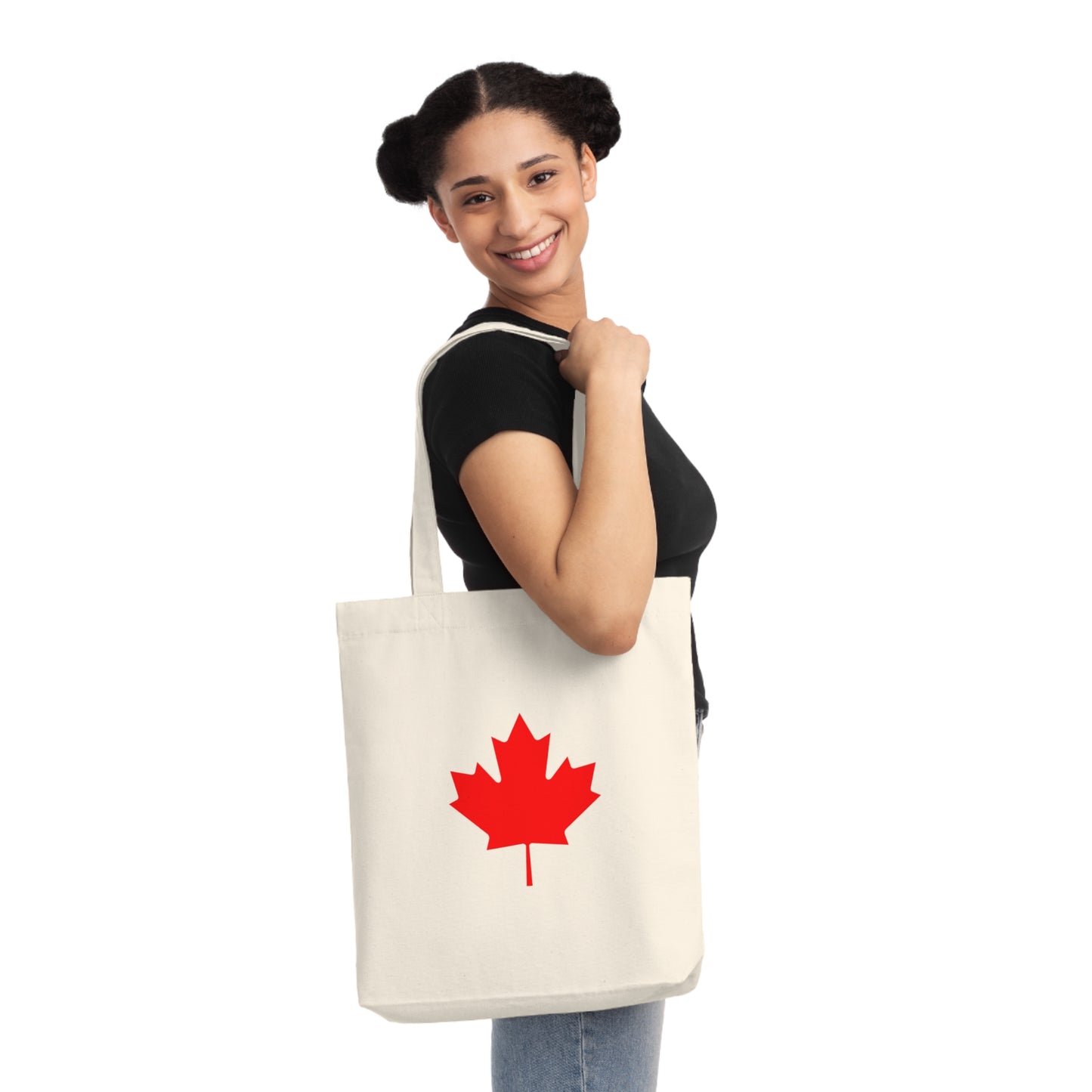 Canadian Maple Leaf, Woven Tote Bag