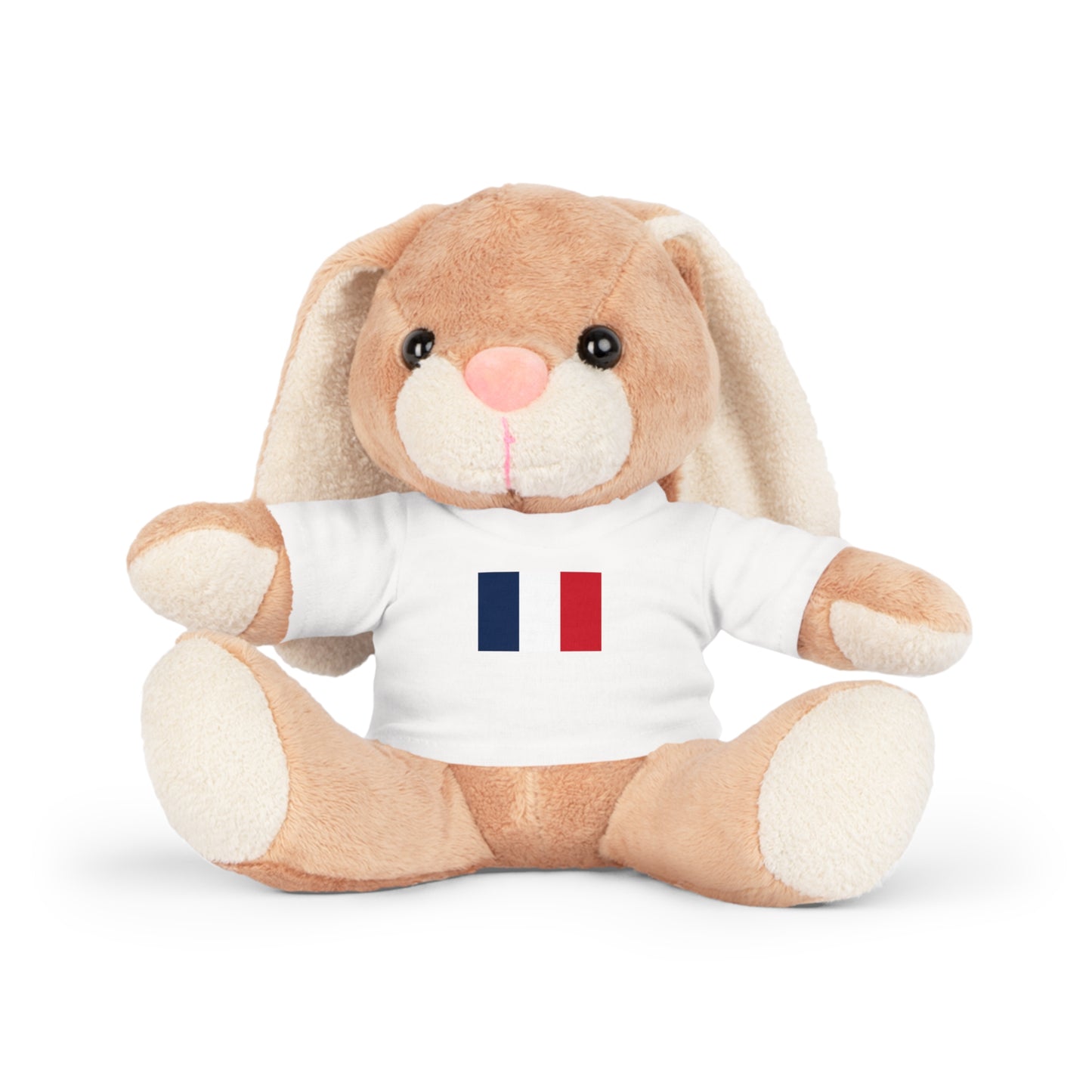 Plush Toy with French Flag Shirt