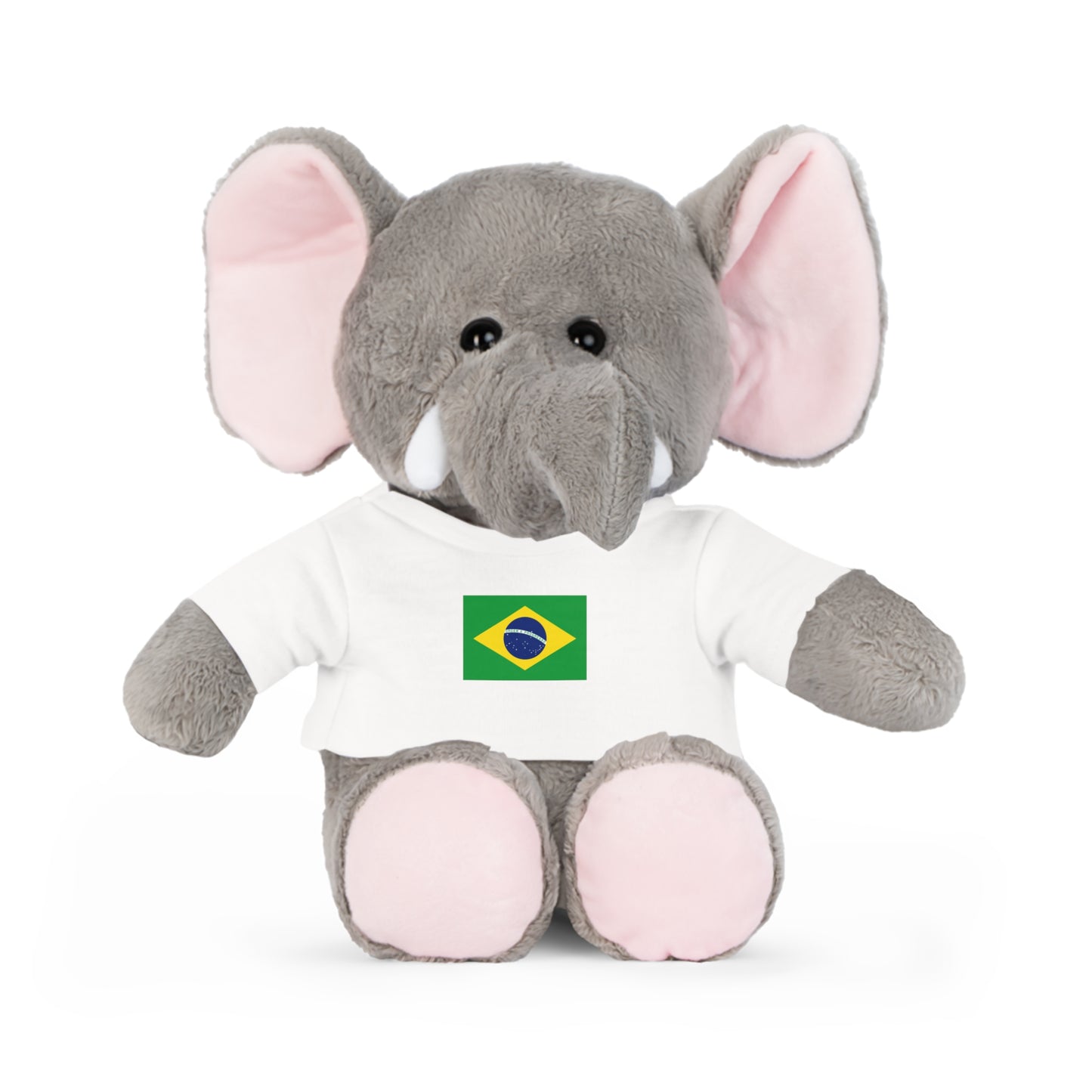 Plush Toy with a Brazil Shirt