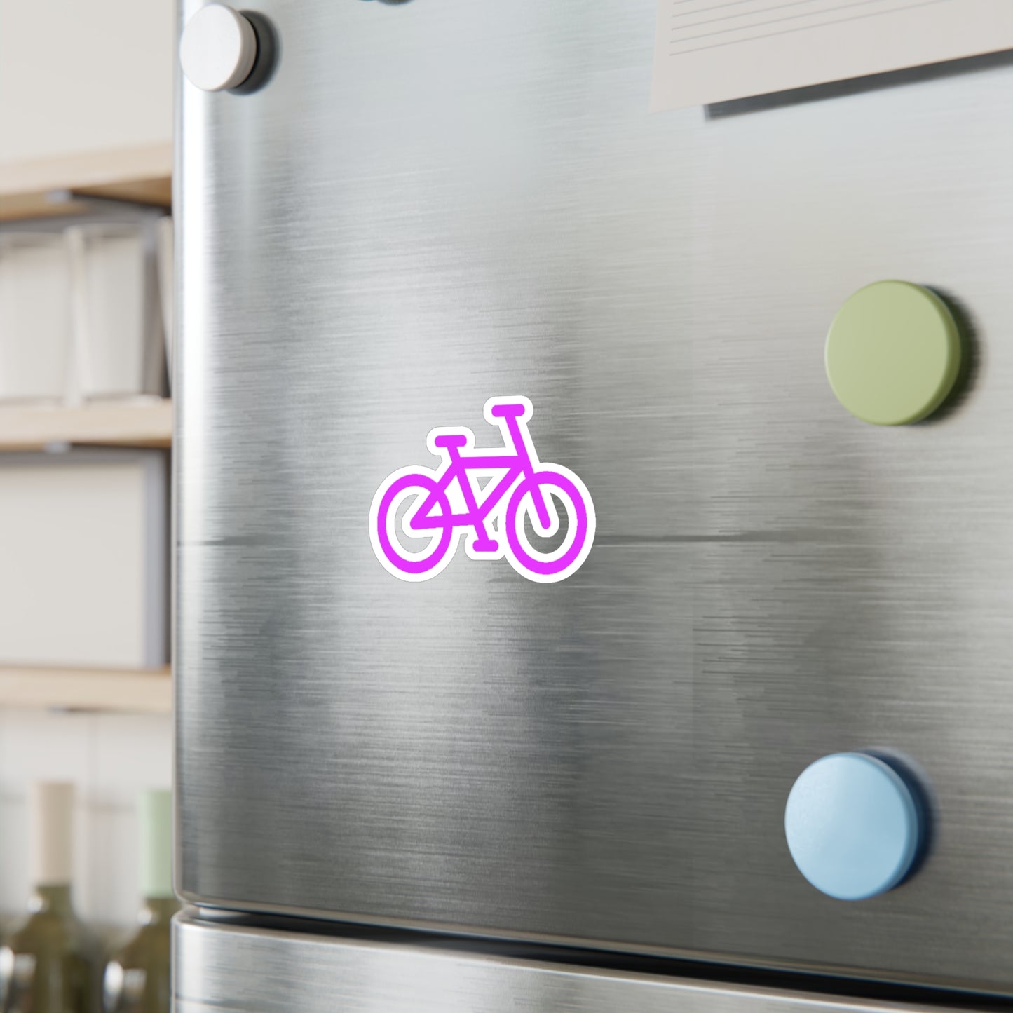 BIKE Kiss-Cut Vinyl Decals, Pink