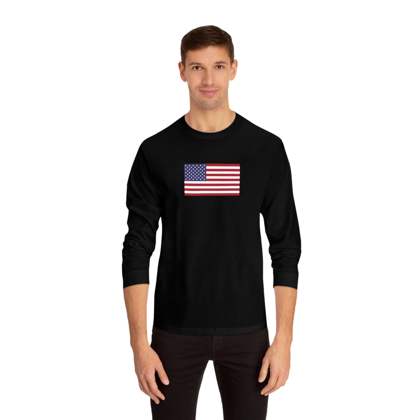 American Flag, Unisex Classic Long Sleeve T-Shirt