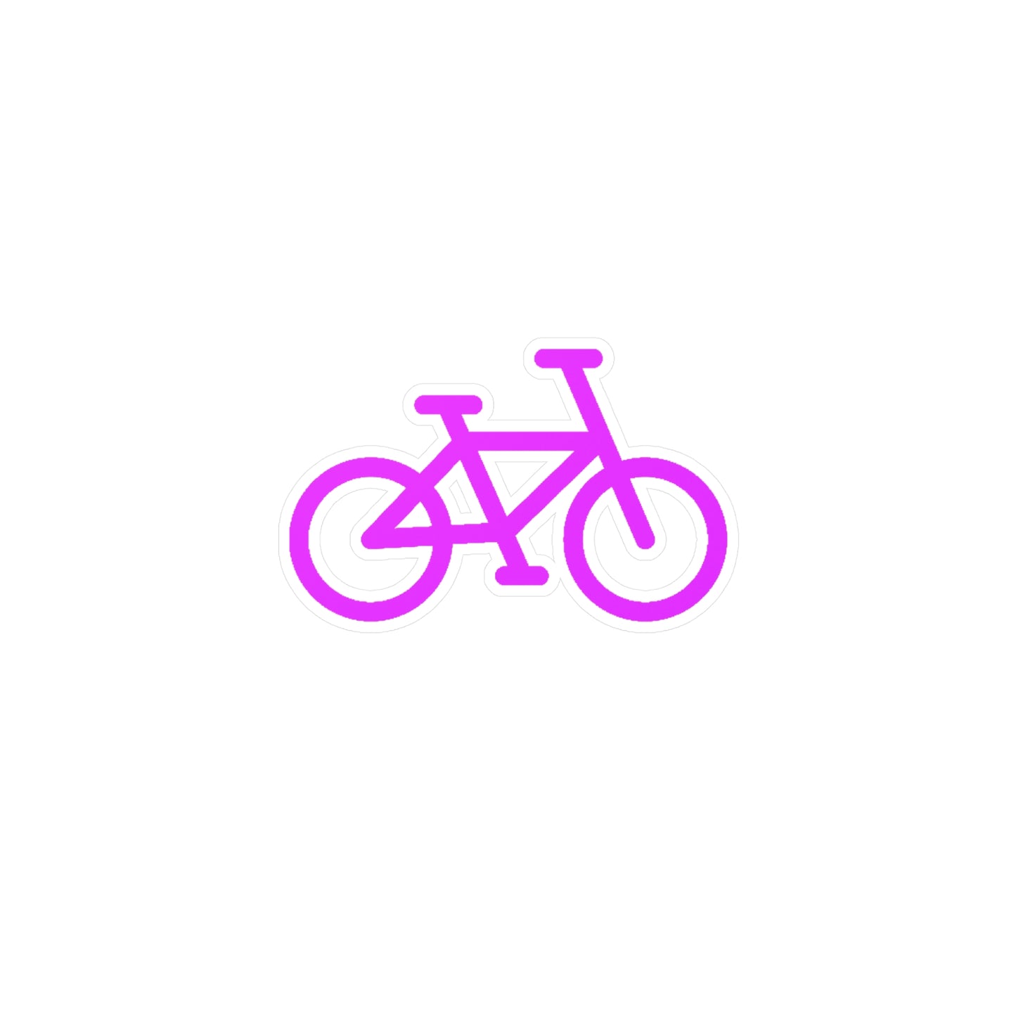 BIKE Kiss-Cut Vinyl Decals, Pink