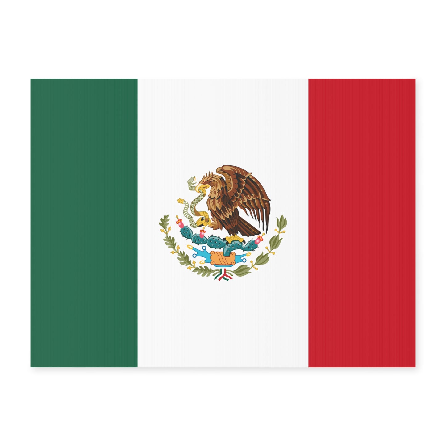 Mexican Flag Yard Sign