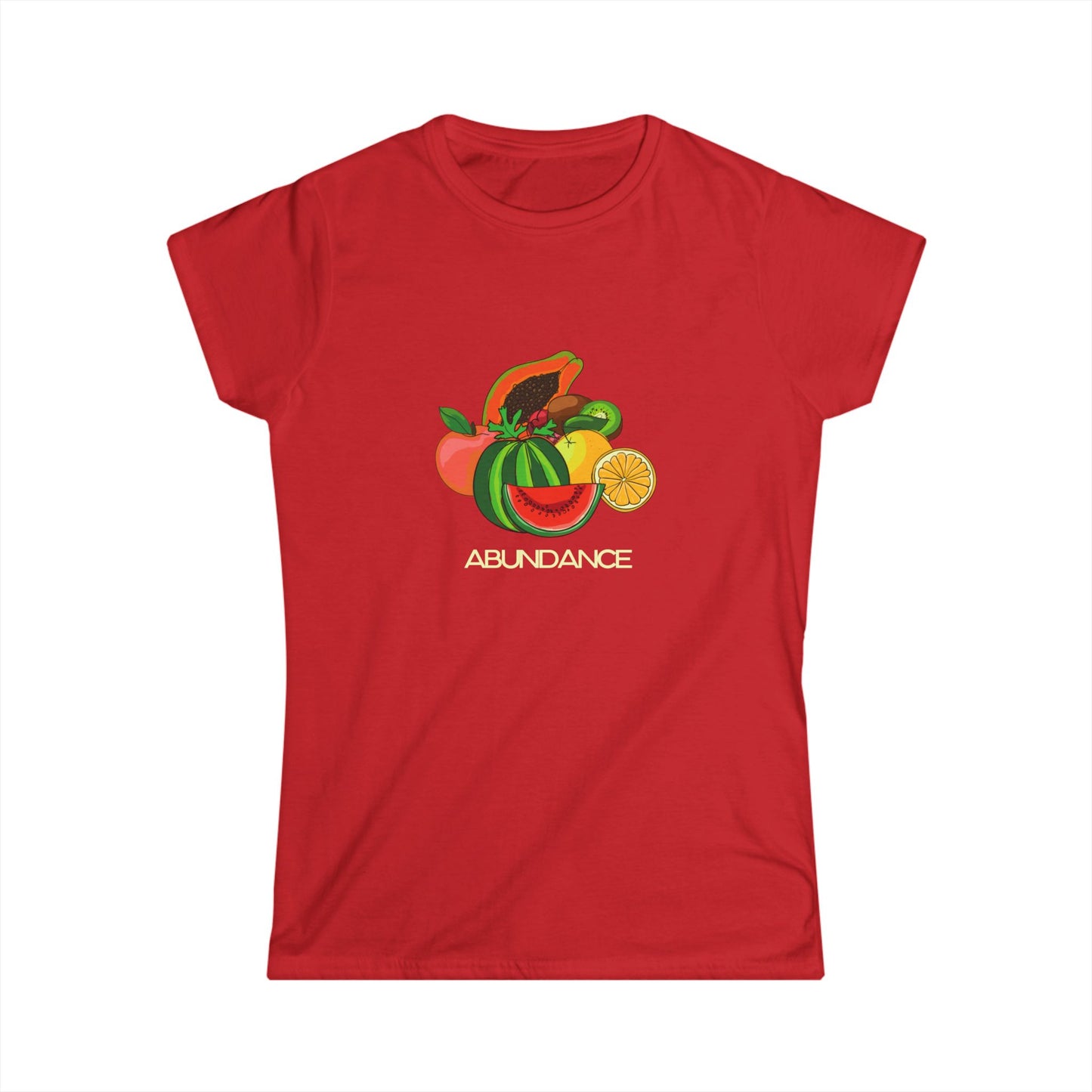 Women's Softstyle Tee, Abundance
