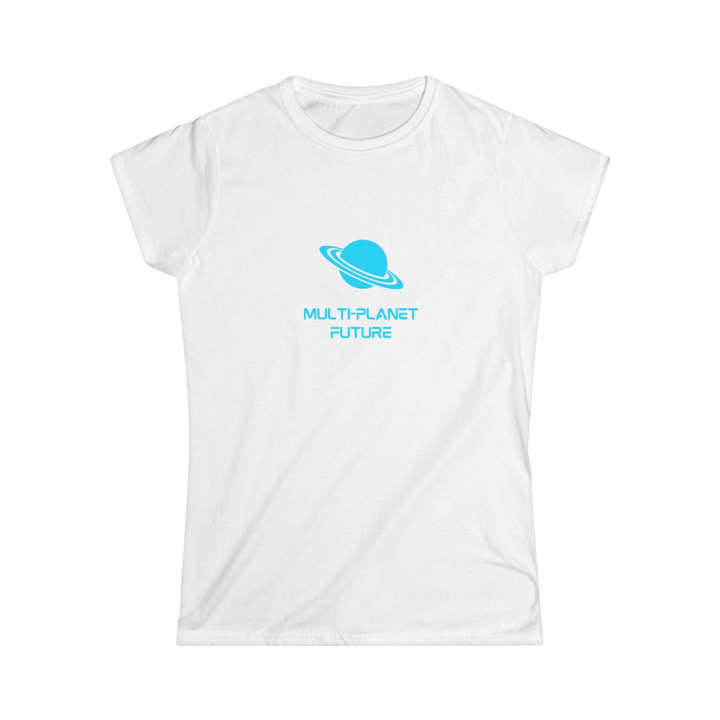 Women's Softstyle Tee, MULTI-PLANET FUTURE