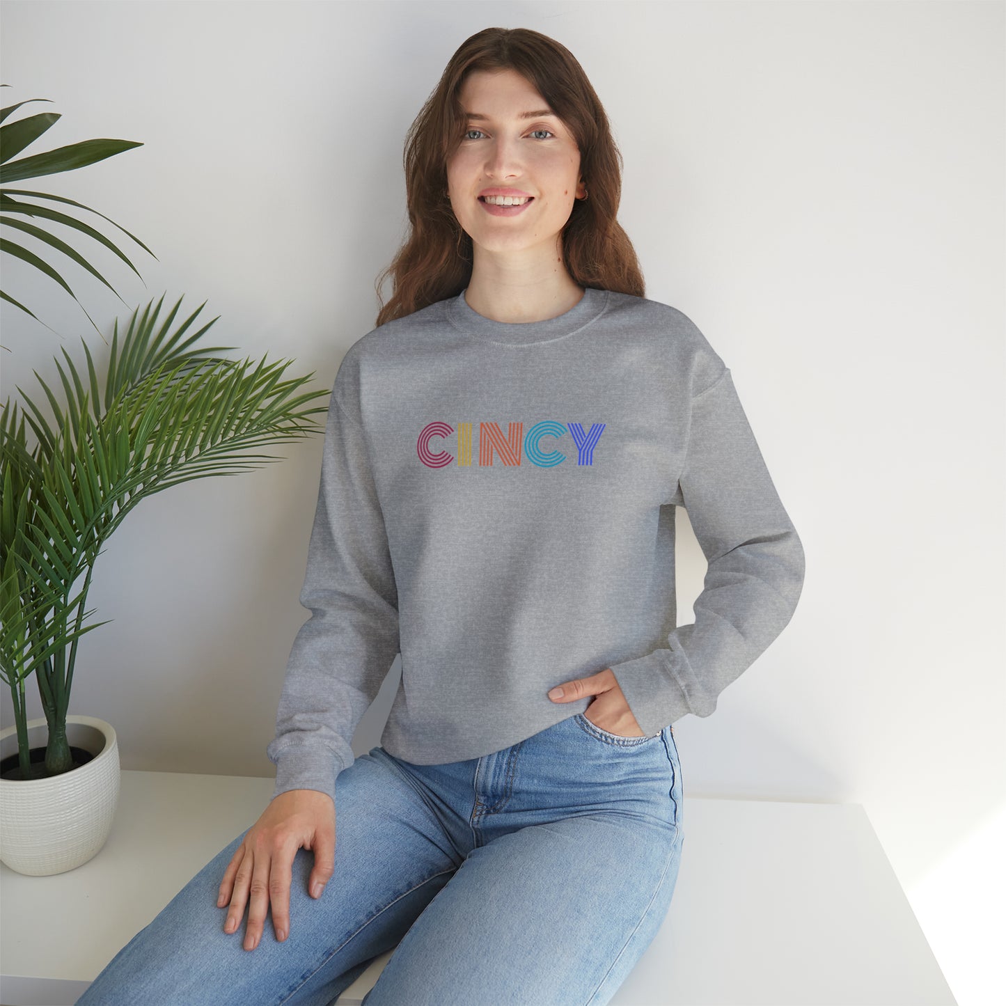 CINCY Unisex Heavy Blend™ Crewneck Sweatshirt