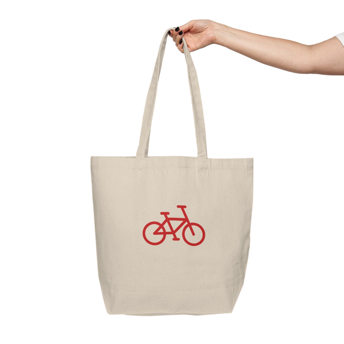 BIKE Canvas Shopping Tote