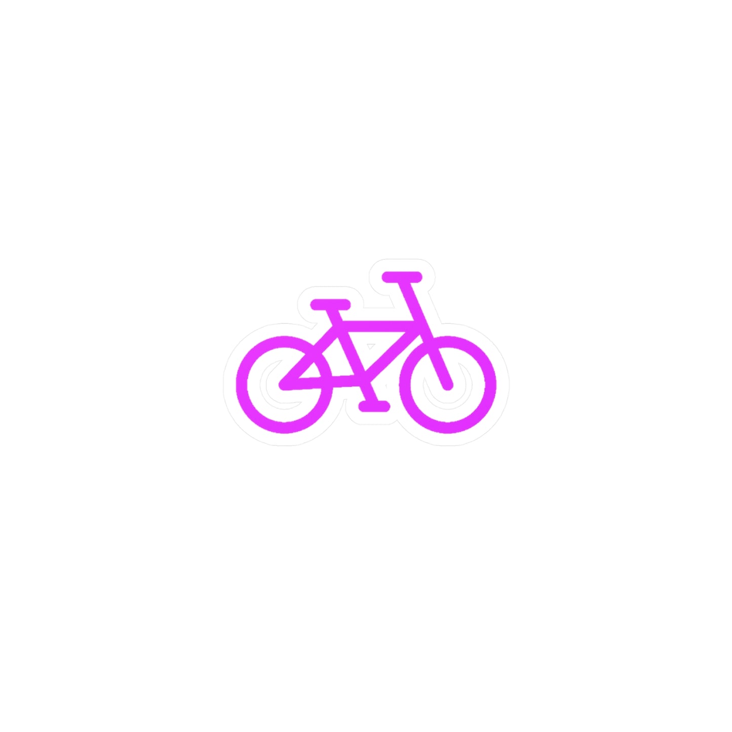 BIKE Kiss-Cut Vinyl Decals, Pink