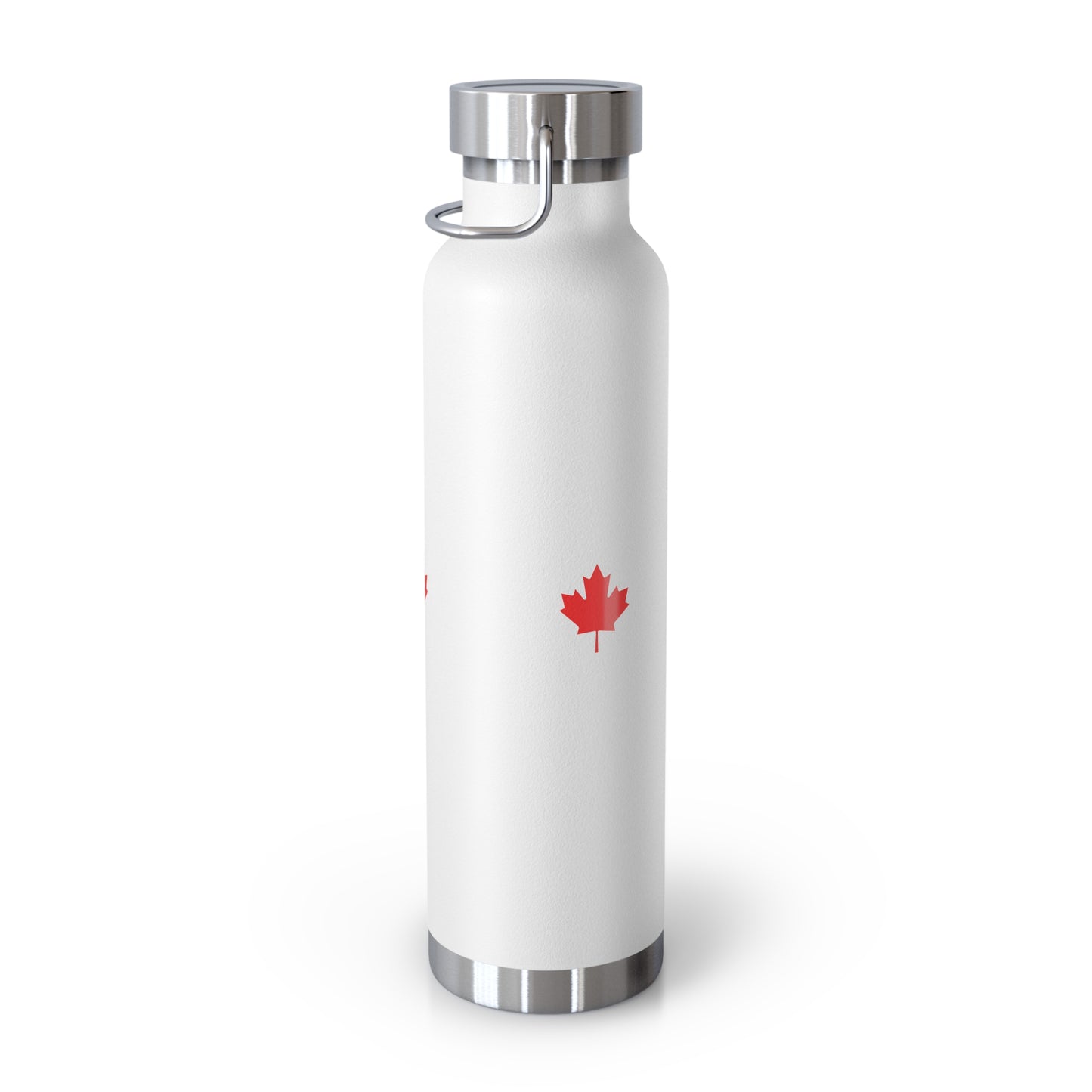 Copper Vacuum Insulated Bottle, 22oz, Canadian Maple Leaf