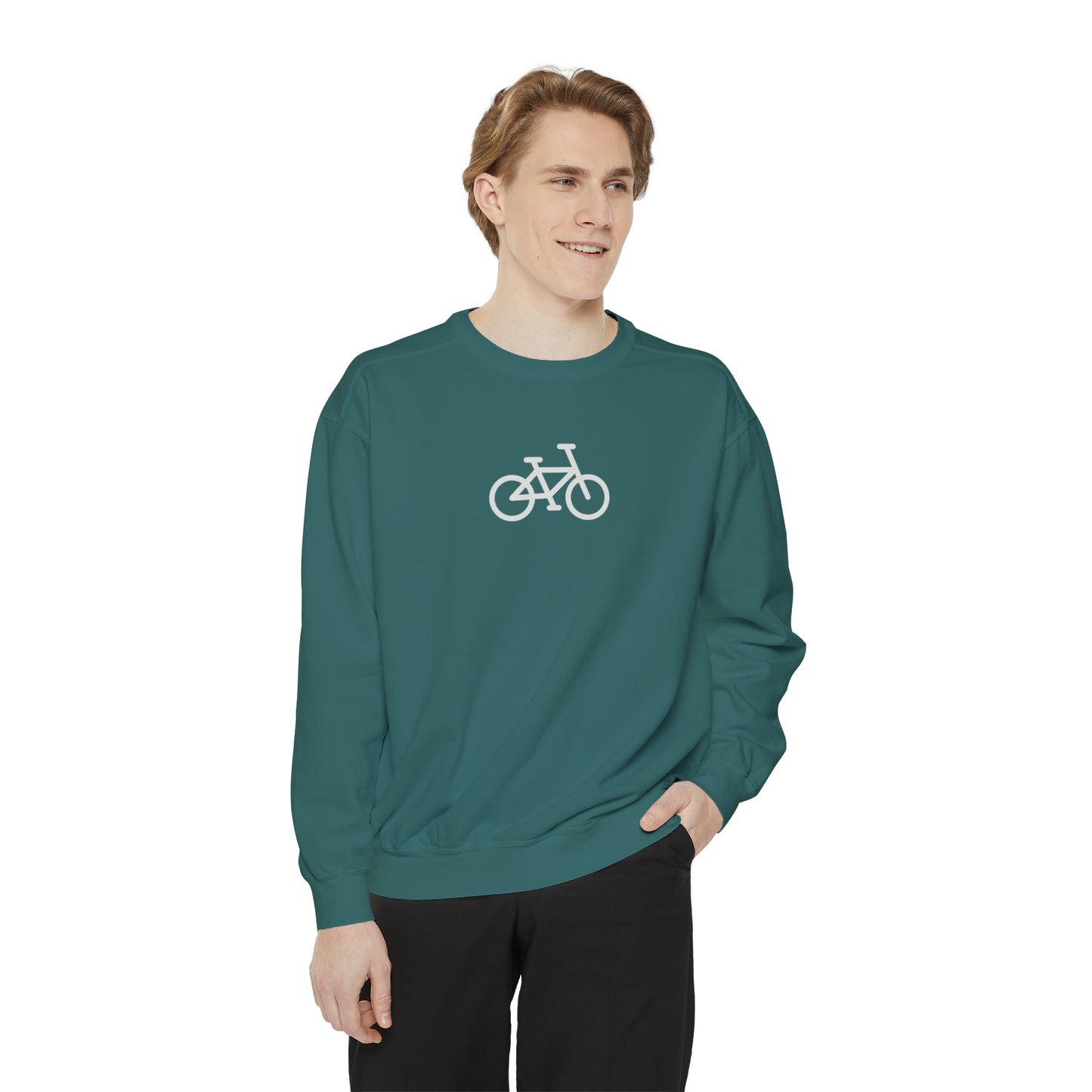 BIKE Unisex Garment-Dyed Sweatshirt