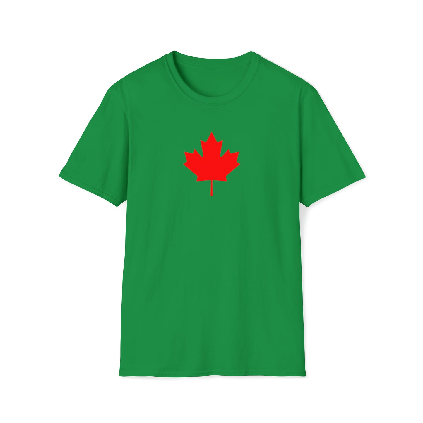 Canadian Maple Leaf, Unisex Softstyle T-Shirt