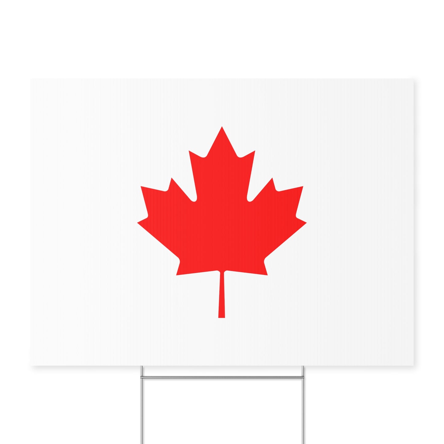 Canadian Maple Leaf, Yard Sign