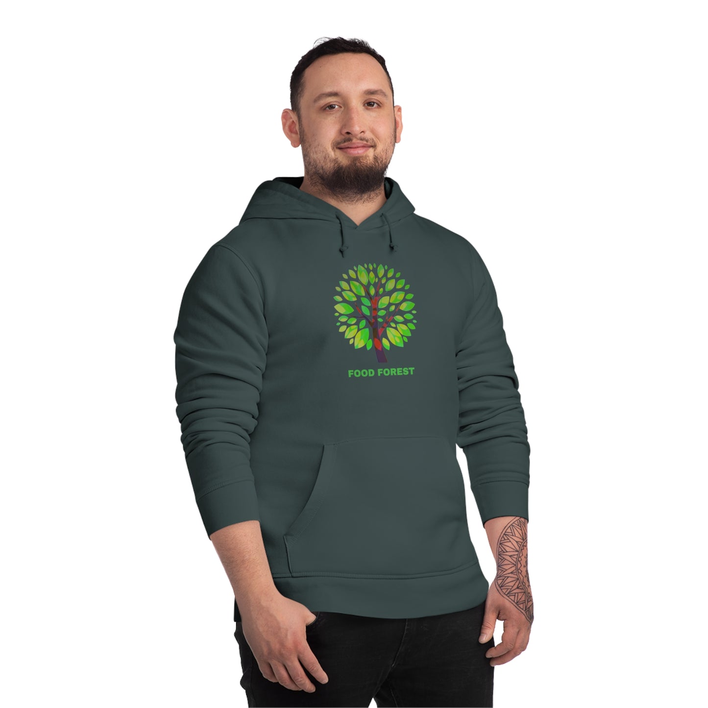 FOOD FOREST Unisex Drummer Hoodie