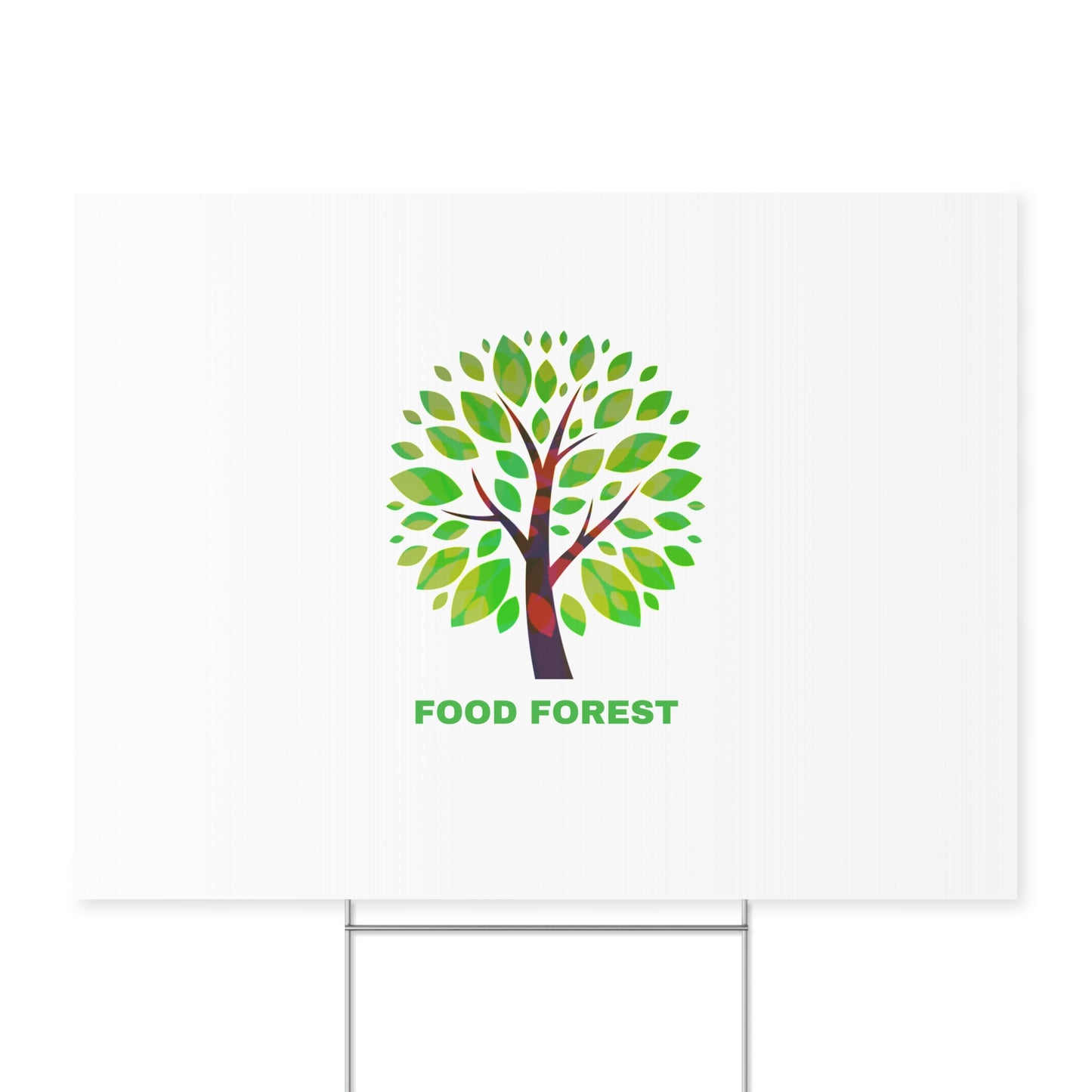 Food Forest, Yard Sign