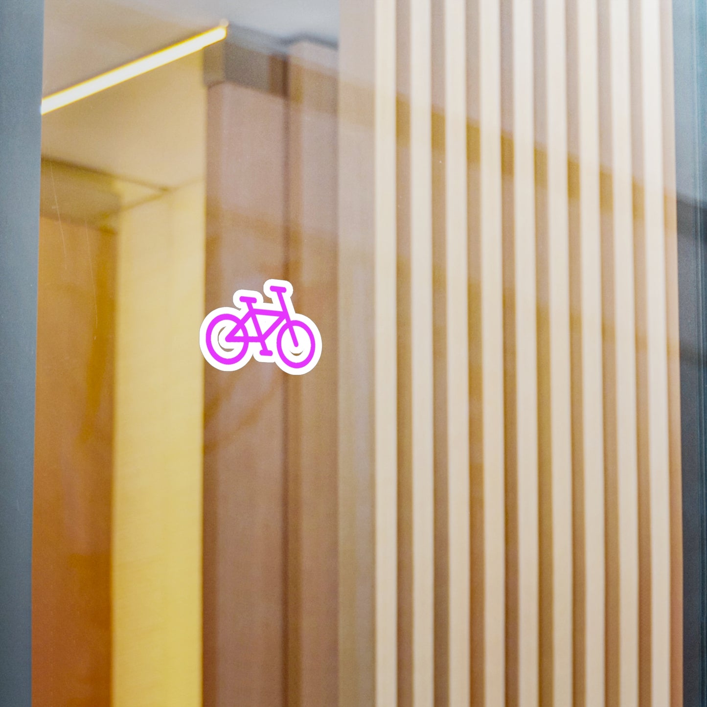 BIKE Kiss-Cut Vinyl Decals, Pink