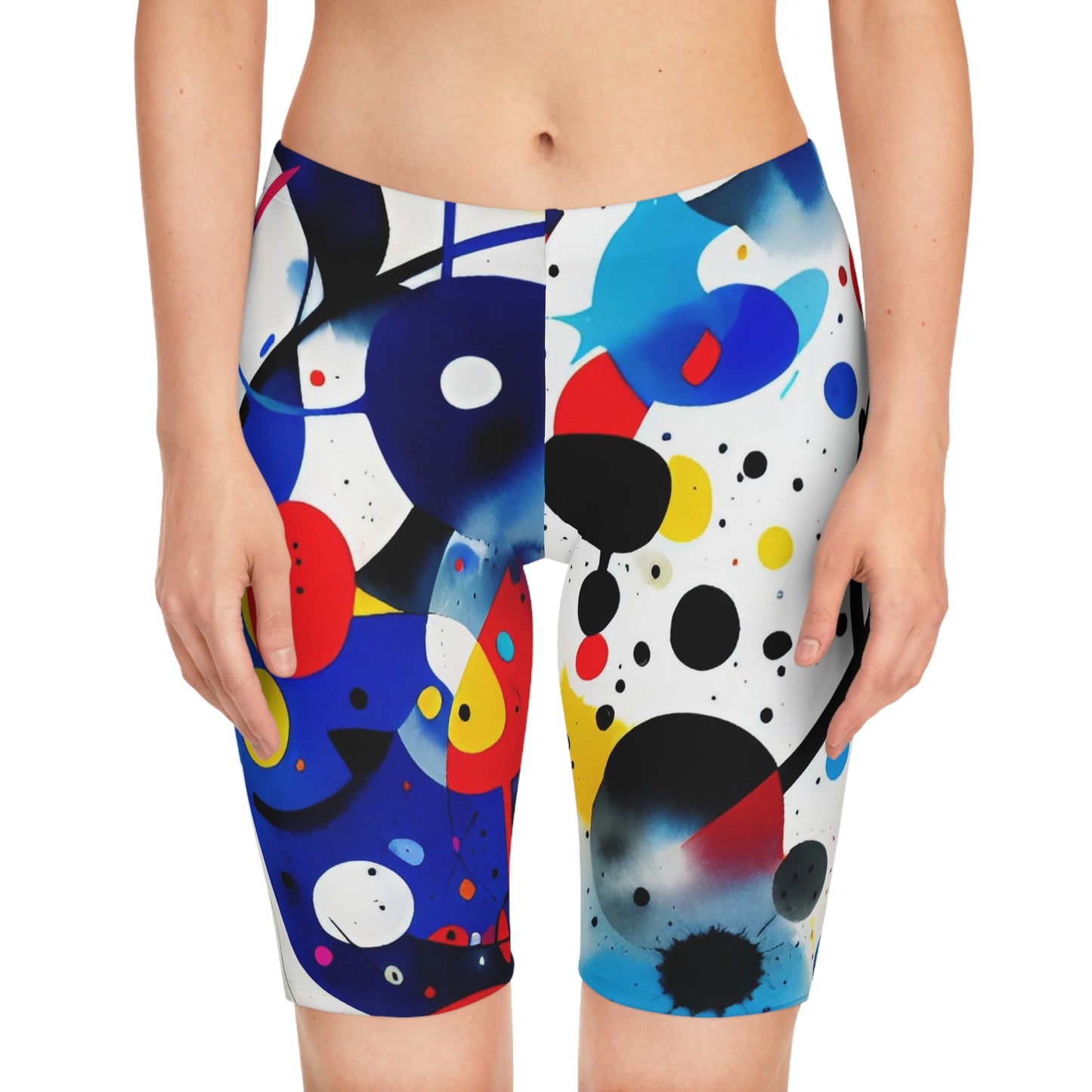 Women's Bike Shorts, Inspired by Miro
