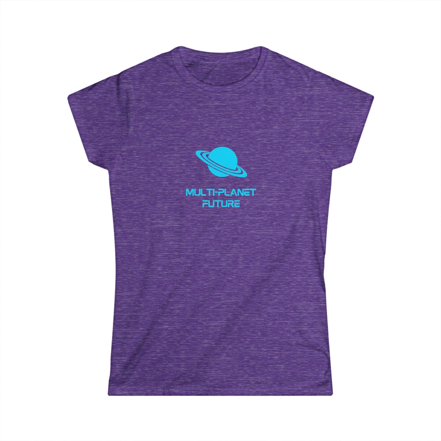 Women's Softstyle Tee, MULTI-PLANET FUTURE