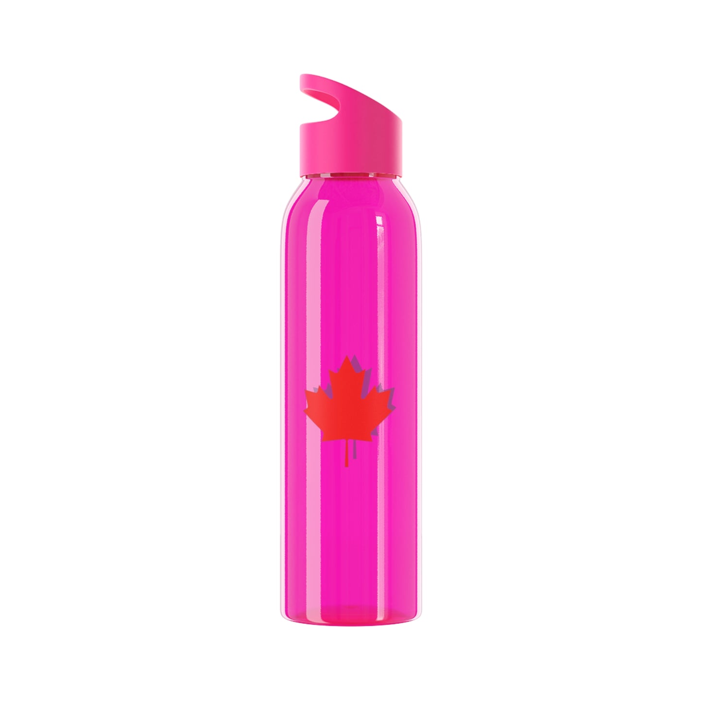 Canadian Maple Leaf, Sky Water Bottle