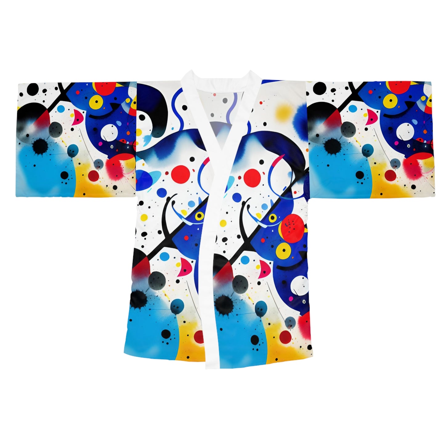 Long Sleeve Kimono Robe, Inspired by Miro