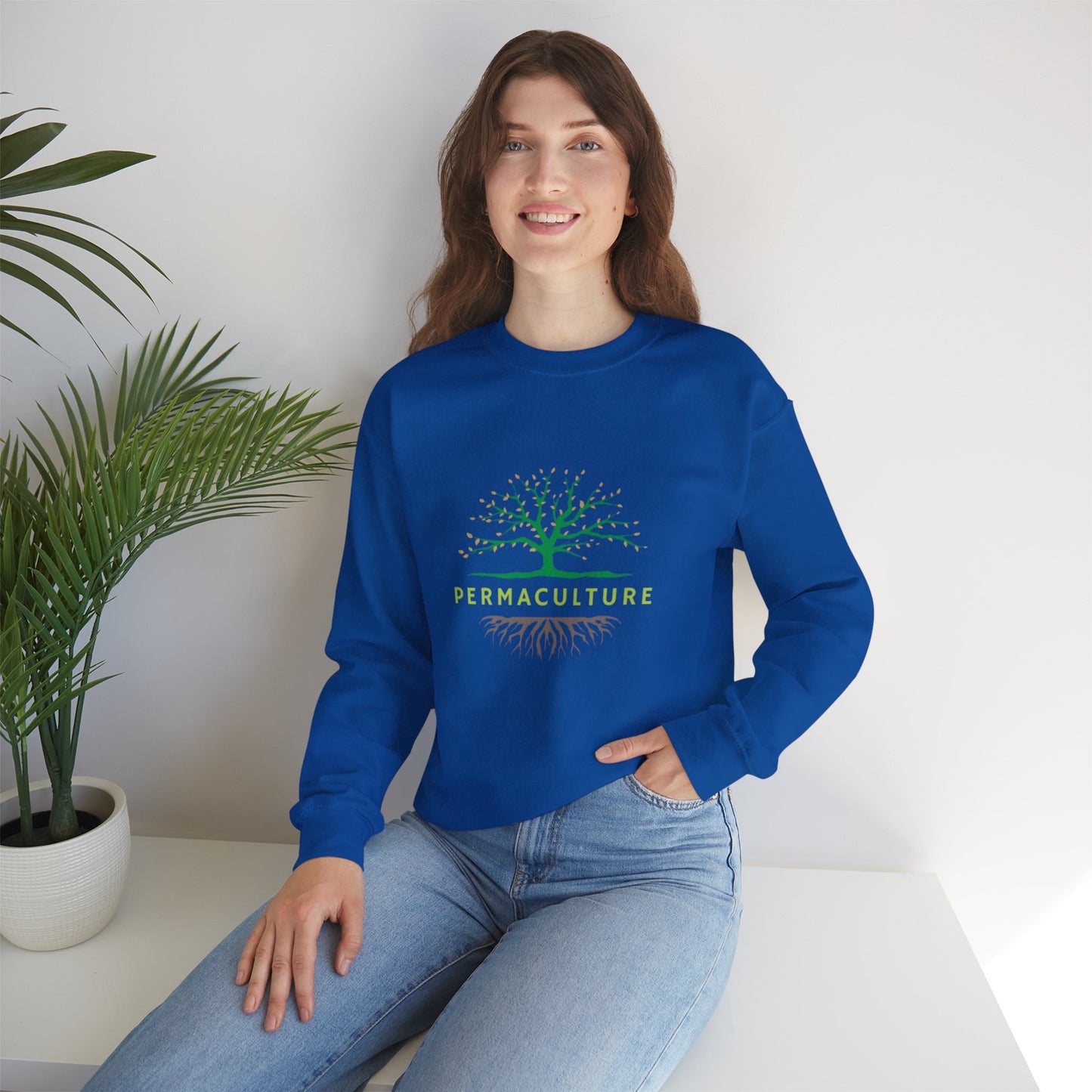 Permaculture, Unisex Heavy Blend™ Crewneck Sweatshirt