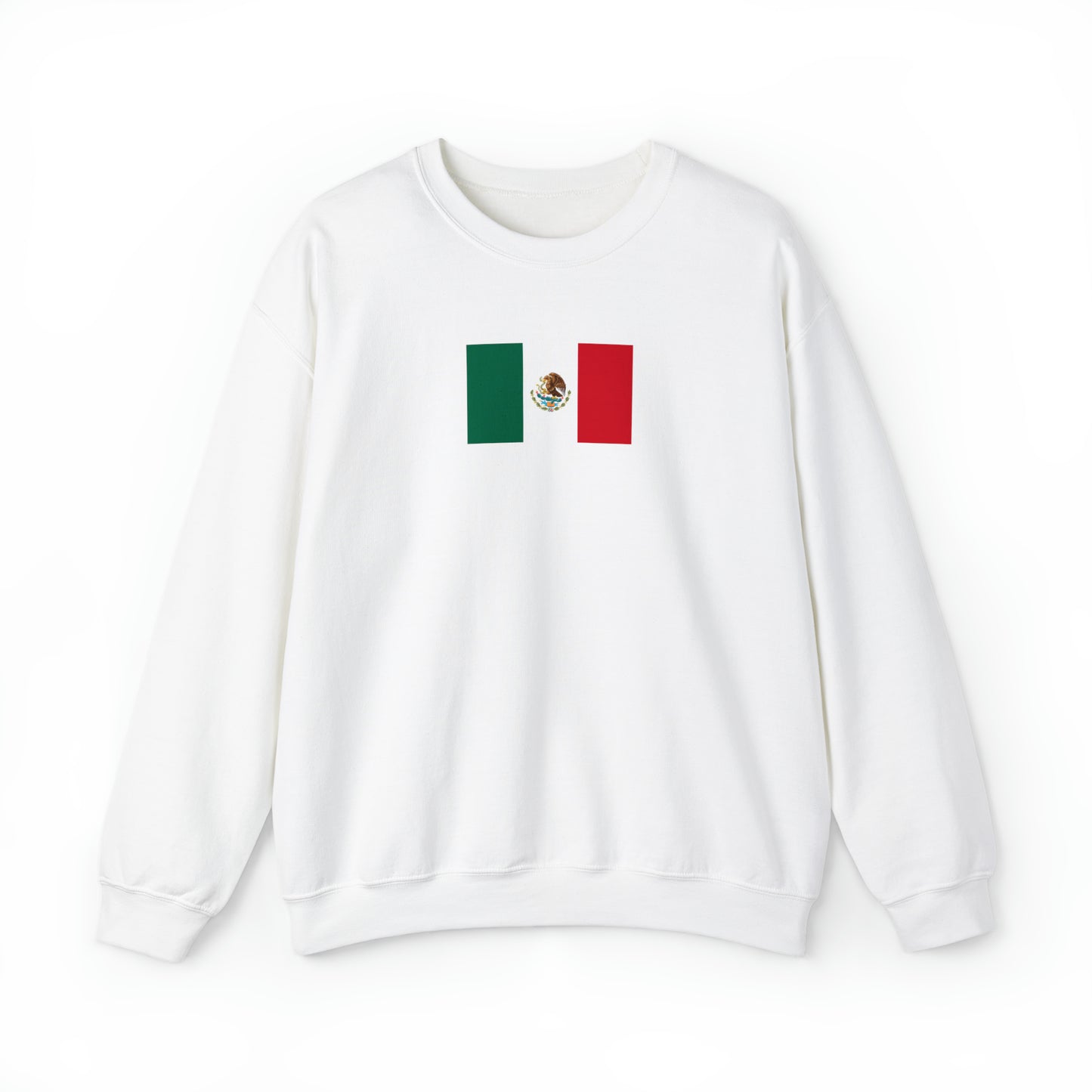 Mexican Flag, Unisex Heavy Blend™ Crewneck Sweatshirt