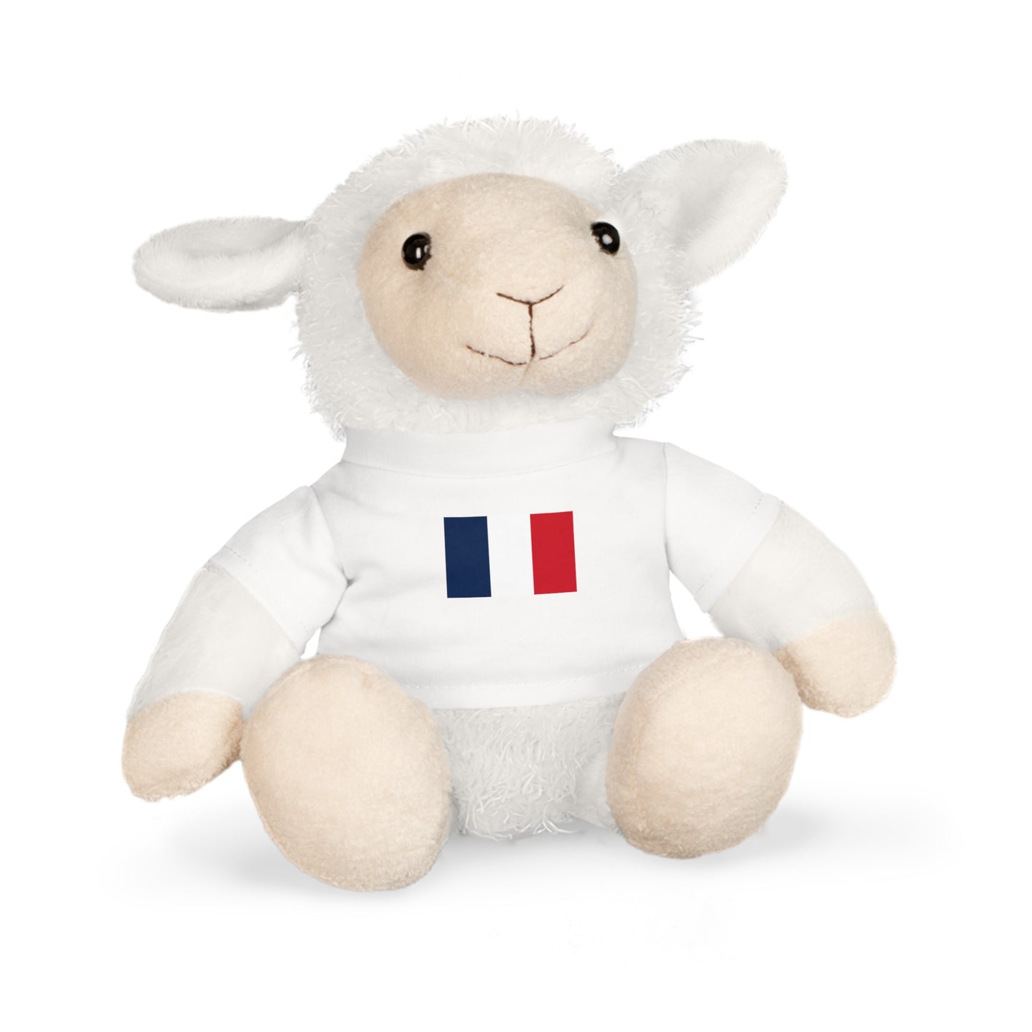 Plush Toy with French Flag Shirt