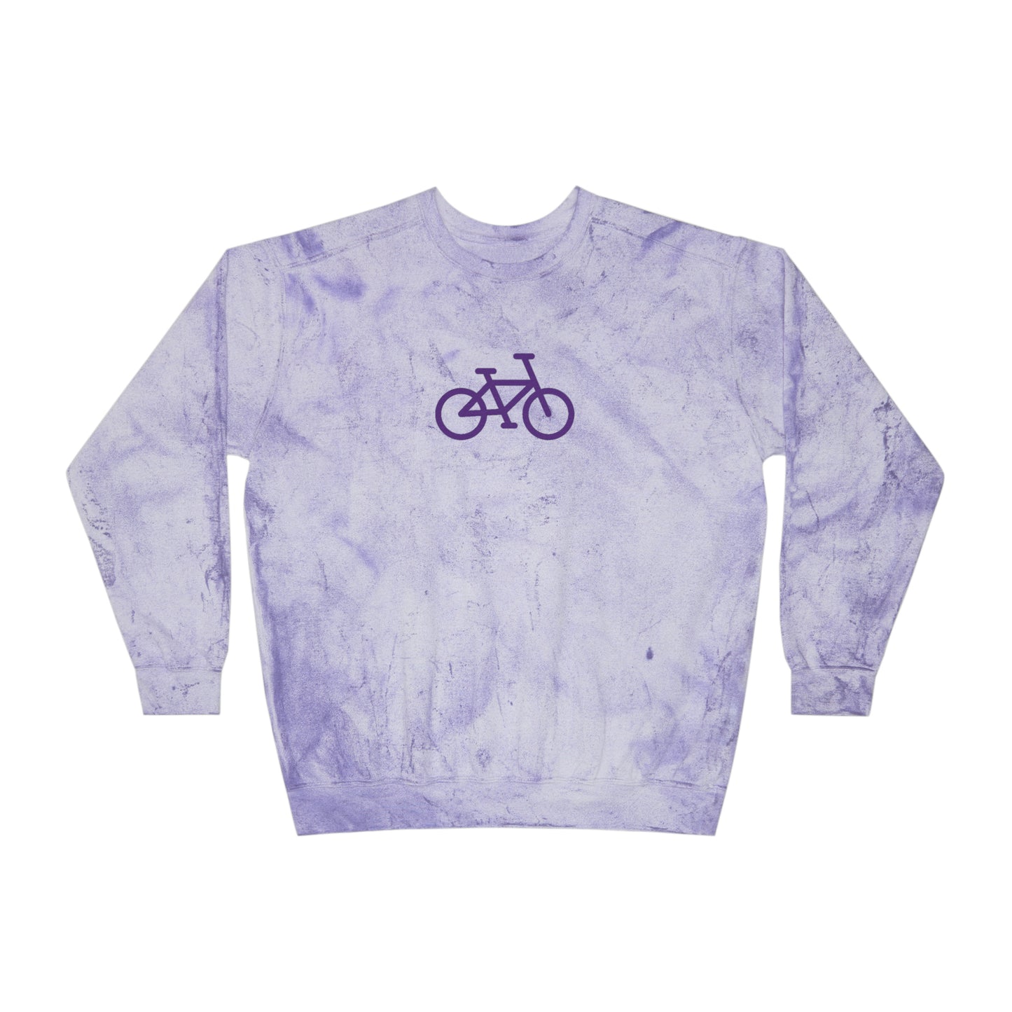 BIKE Unisex Color Blast Crewneck Sweatshirt
