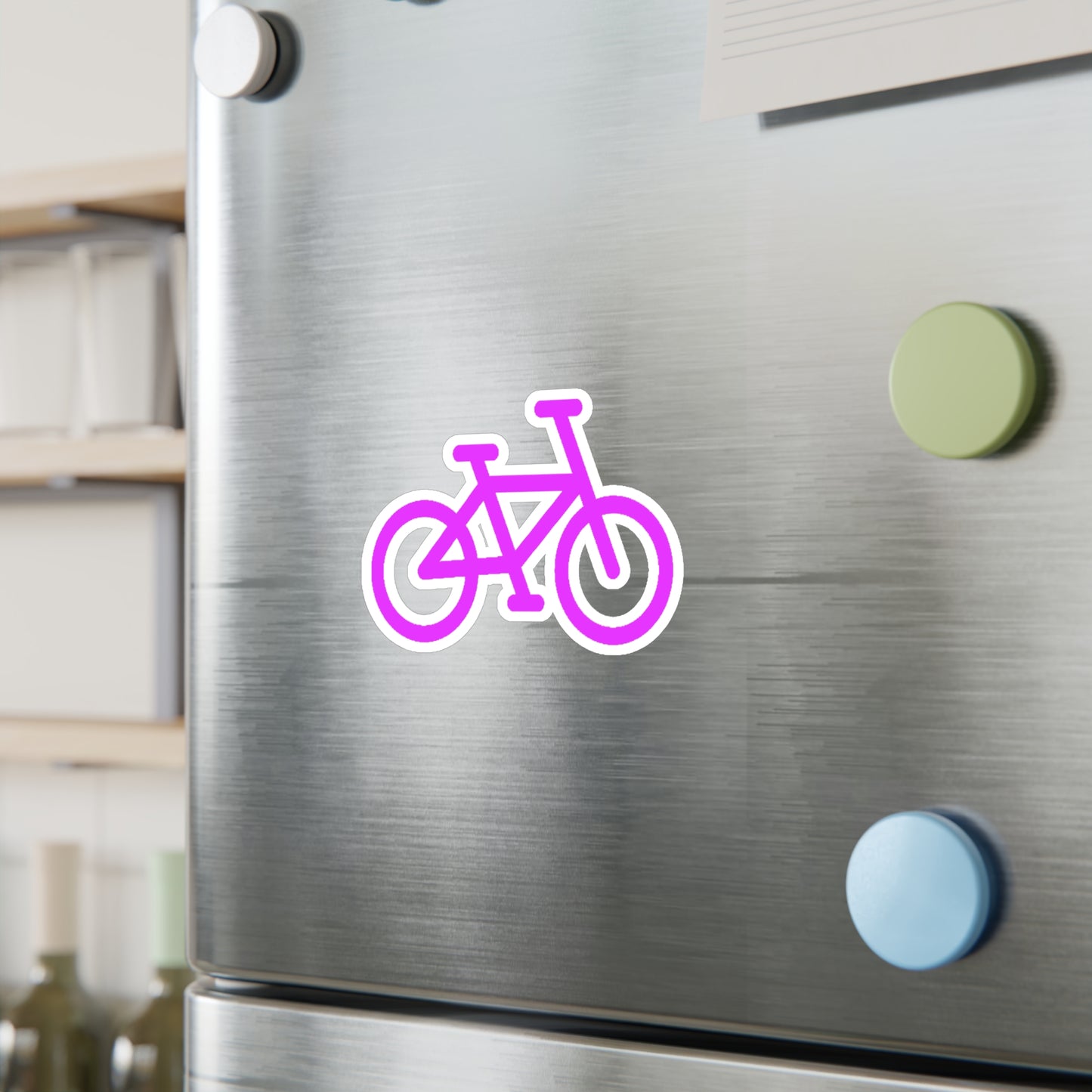 BIKE Kiss-Cut Vinyl Decals, Pink