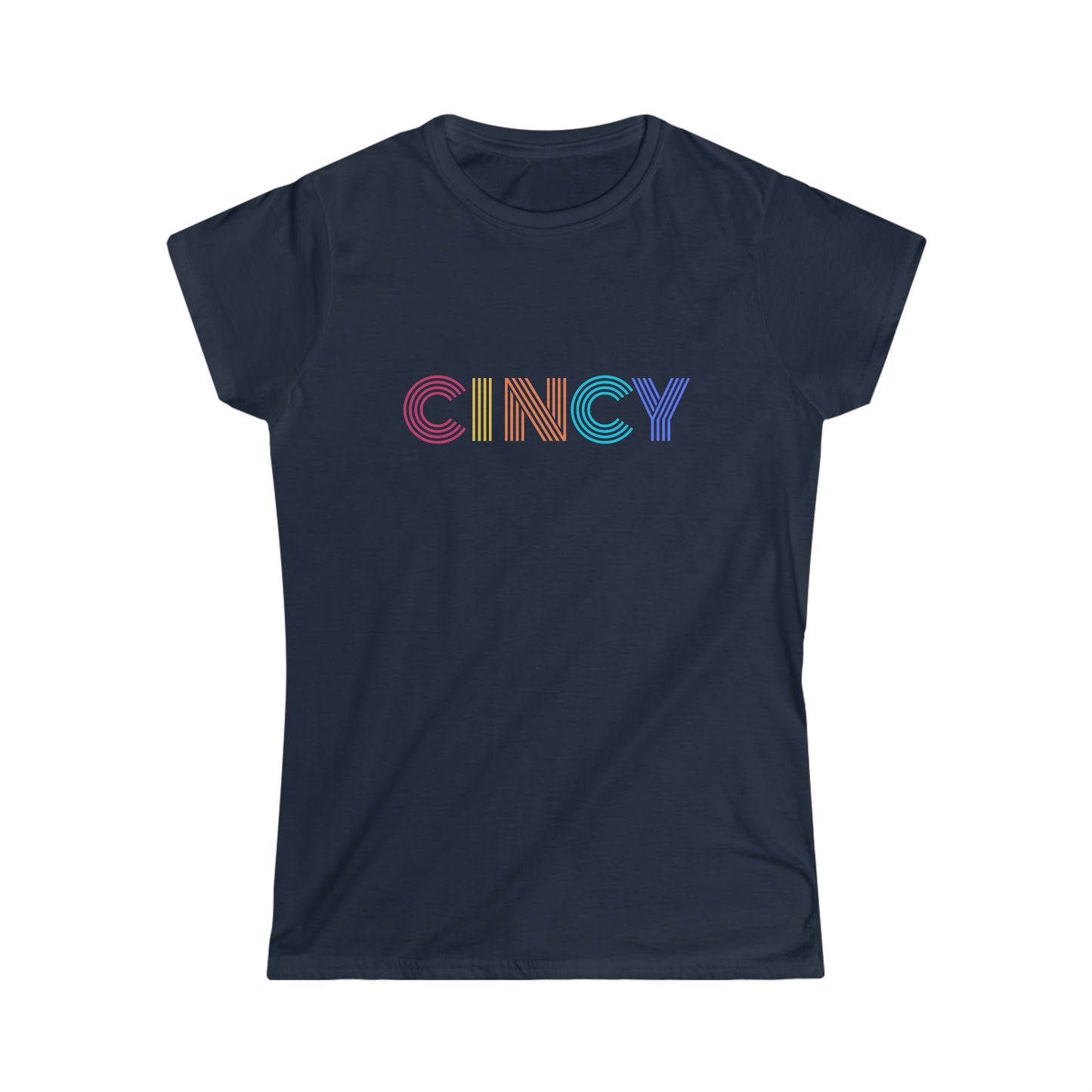 Women's Softstyle Tee, CINCY