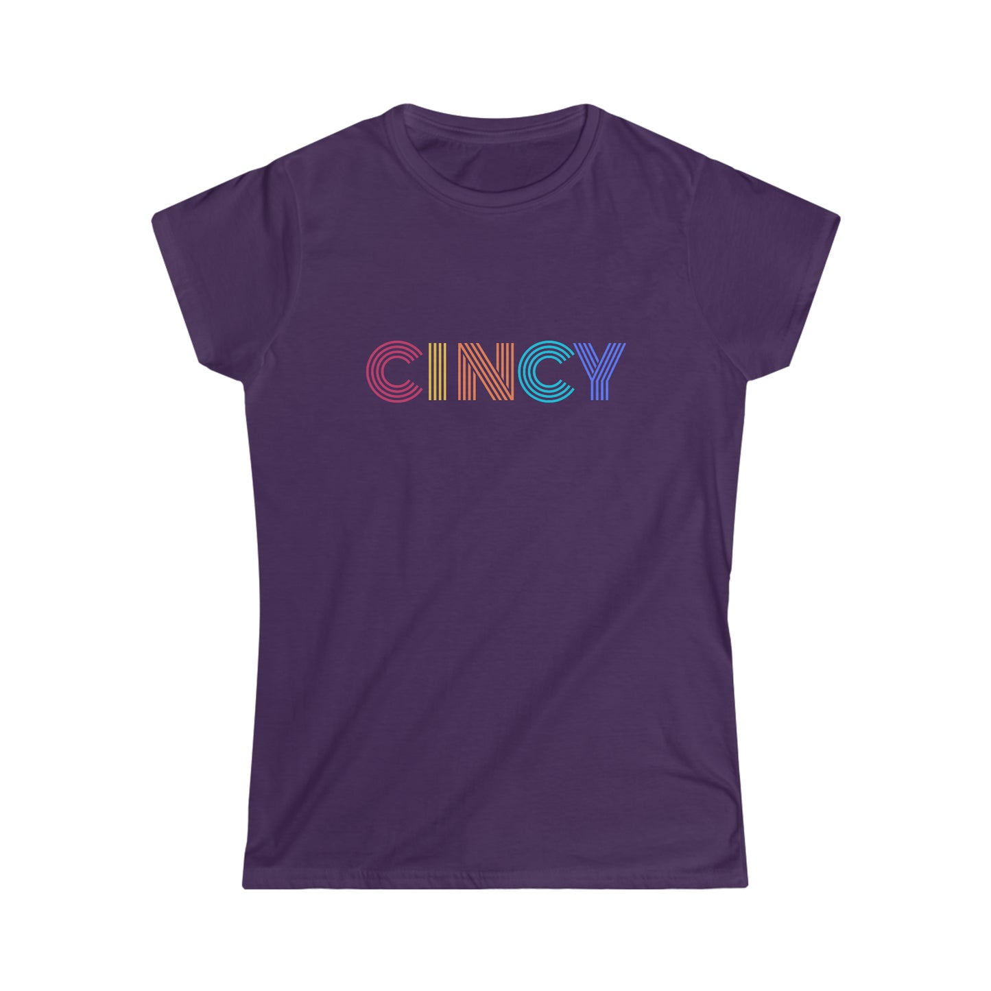 Women's Softstyle Tee, CINCY