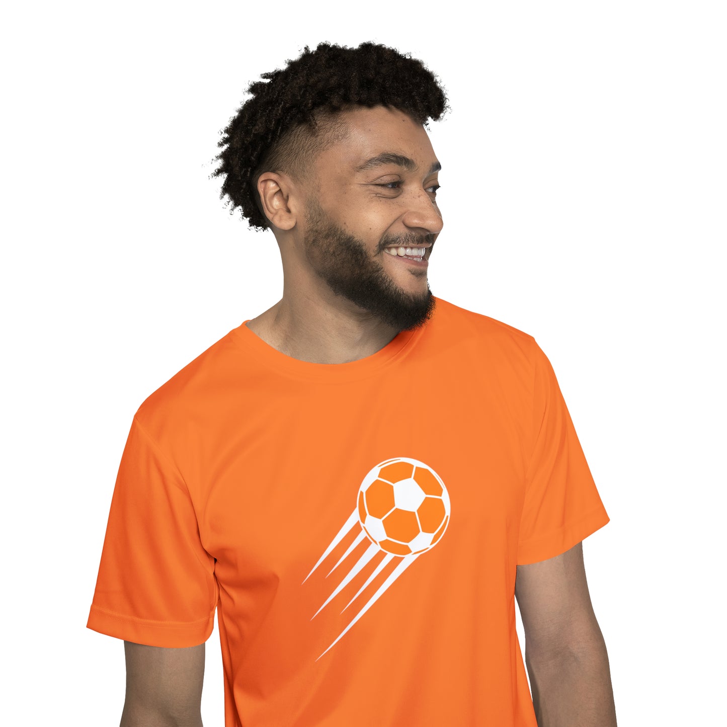 SOCCER, Men's Sports Jersey, Orange