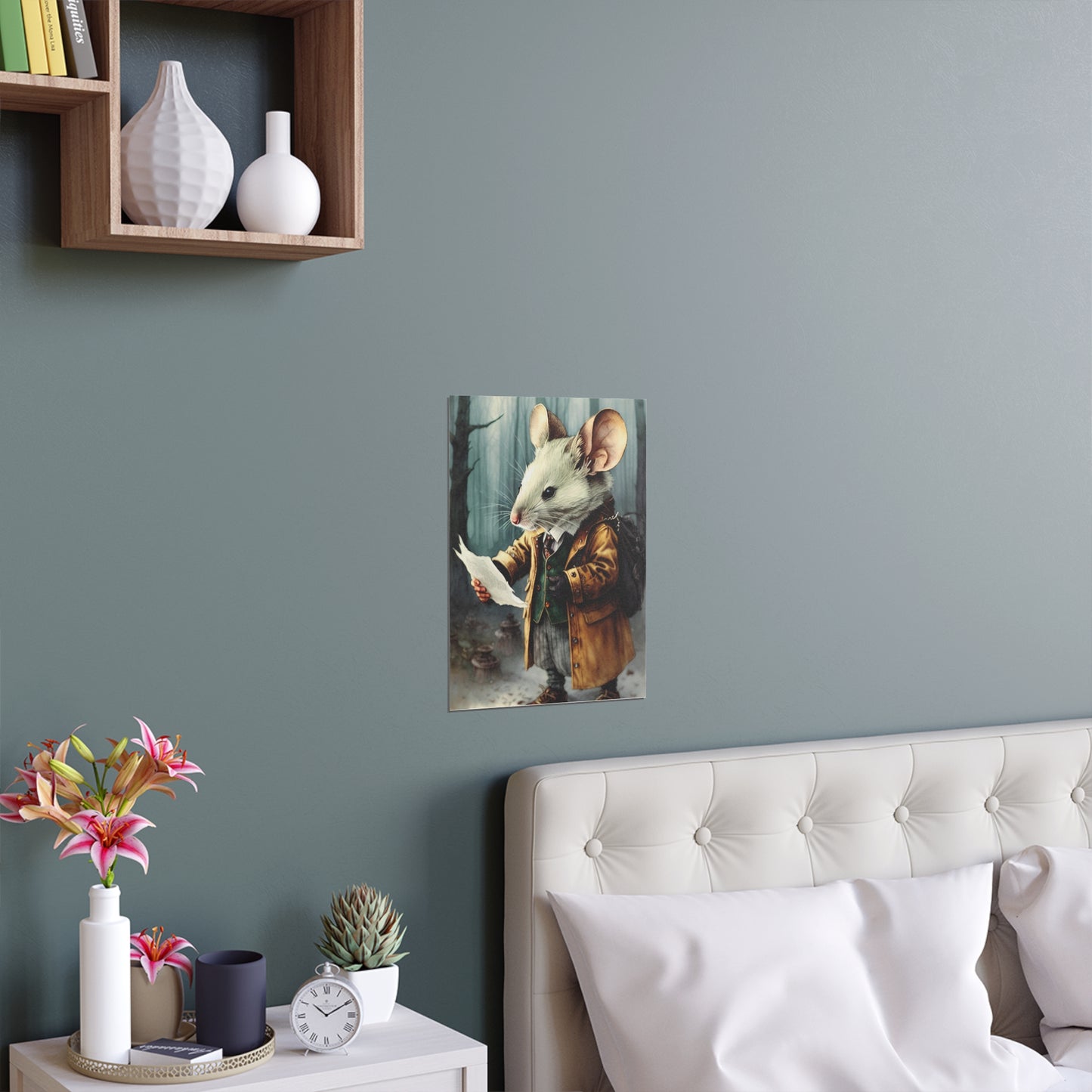 Mouse Art, Indoor and Outdoor Silk Posters