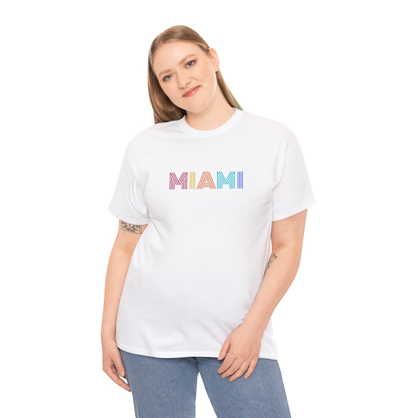 MIAMI Unisex Heavy Cotton Tee