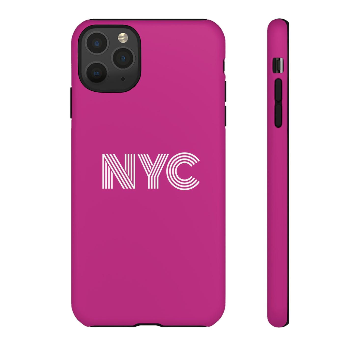 NYC Tough Phone Case, Pink