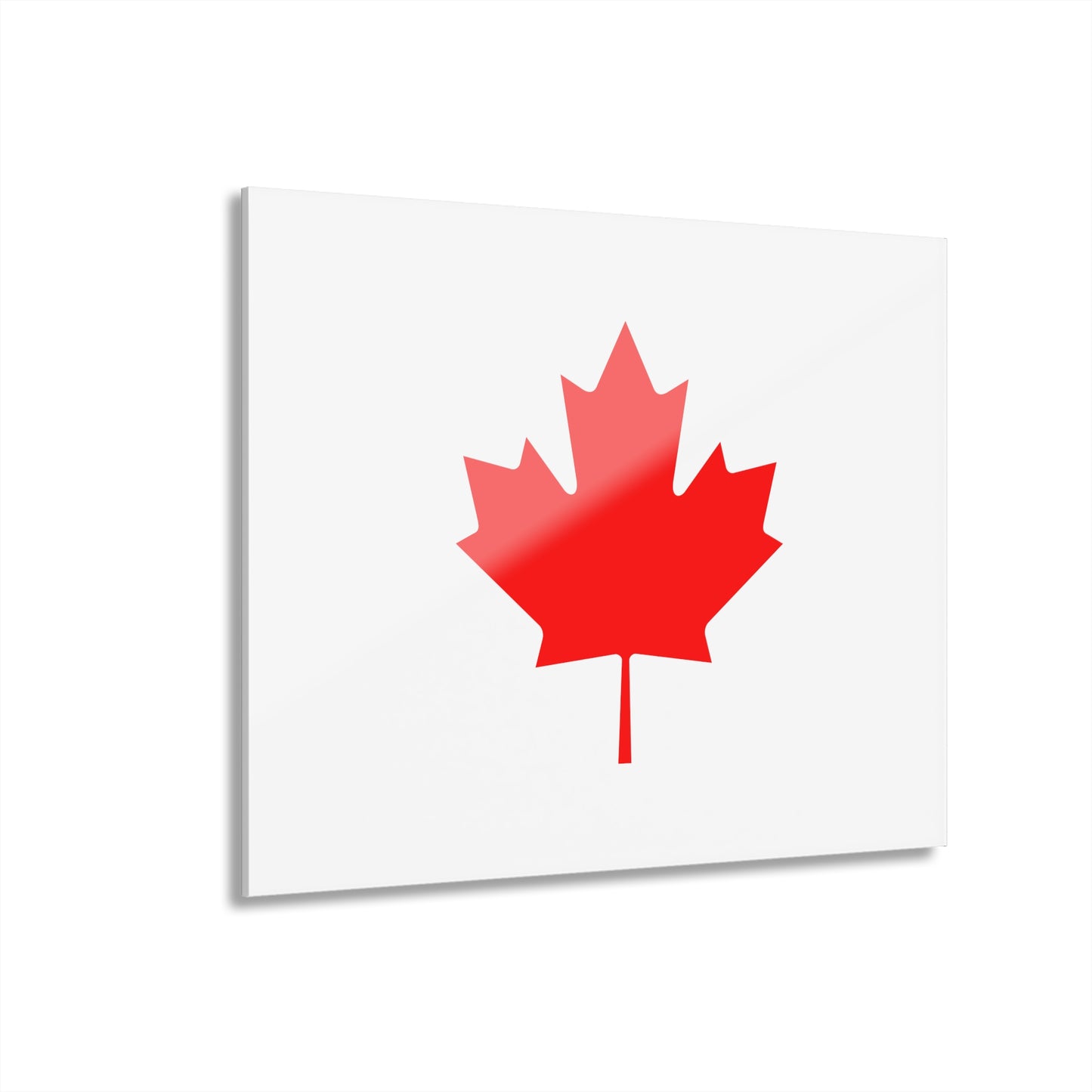 Canadian Maple Leaf, Acrylic Prints (French Cleat Hanging)