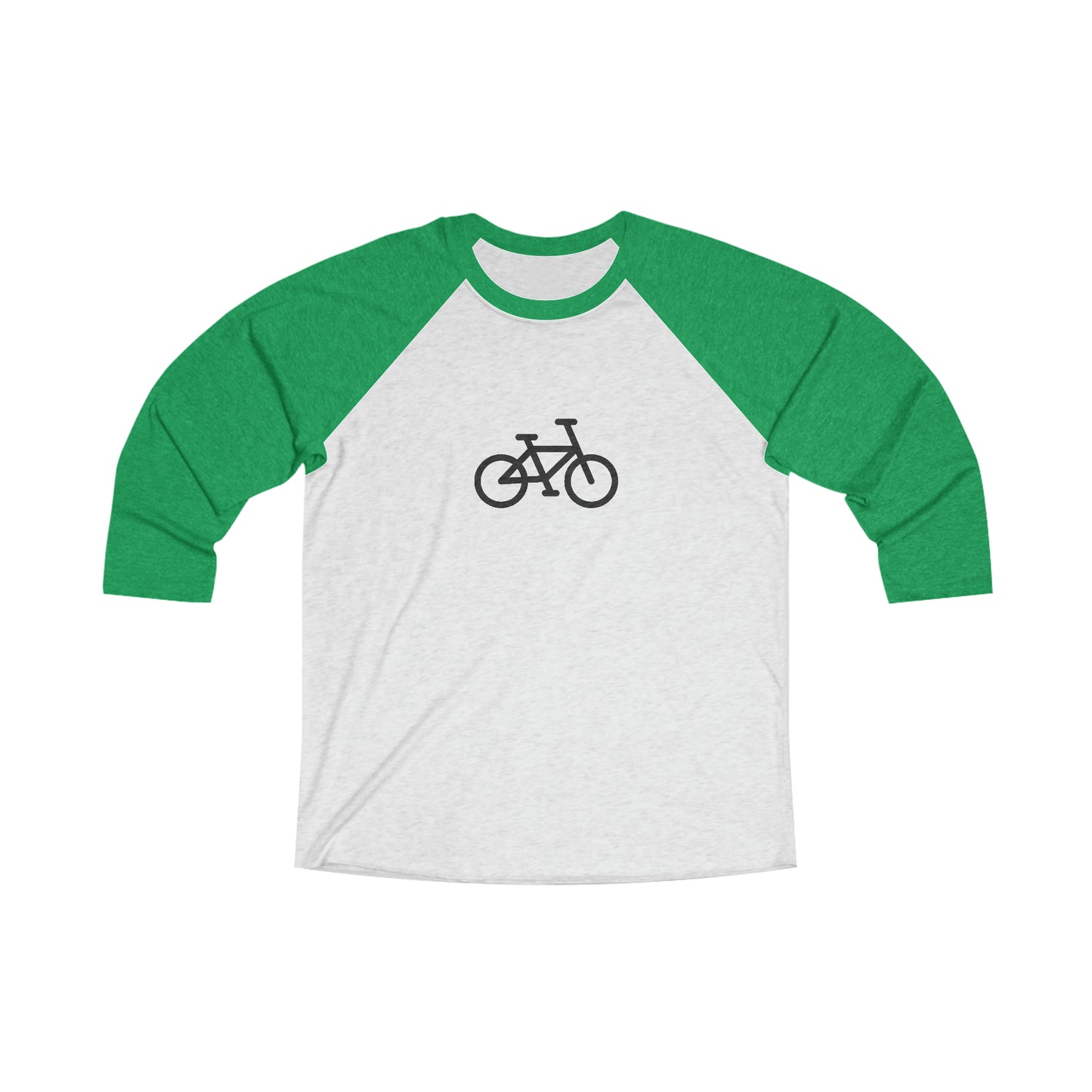 BIKE, Unisex Tri-Blend 3\4 Raglan Tee