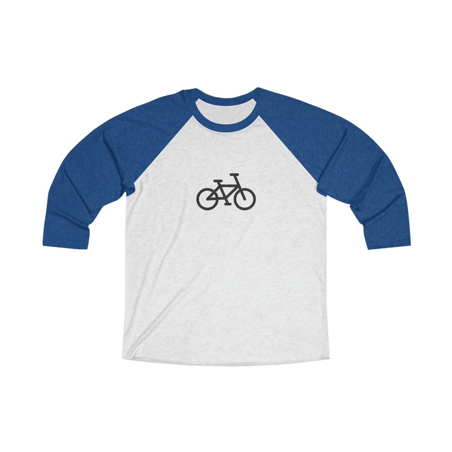 BIKE, Unisex Tri-Blend 3\4 Raglan Tee
