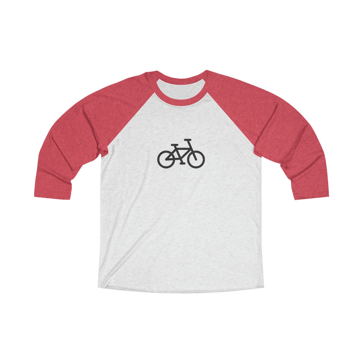 BIKE, Unisex Tri-Blend 3\4 Raglan Tee