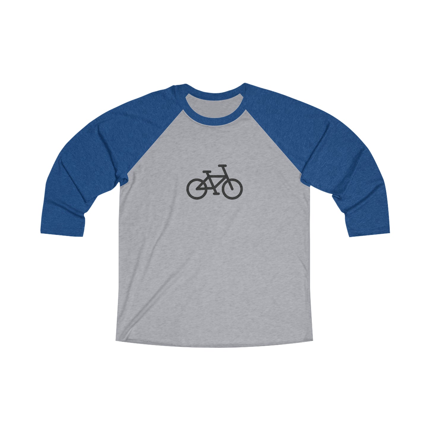 BIKE, Unisex Tri-Blend 3\4 Raglan Tee
