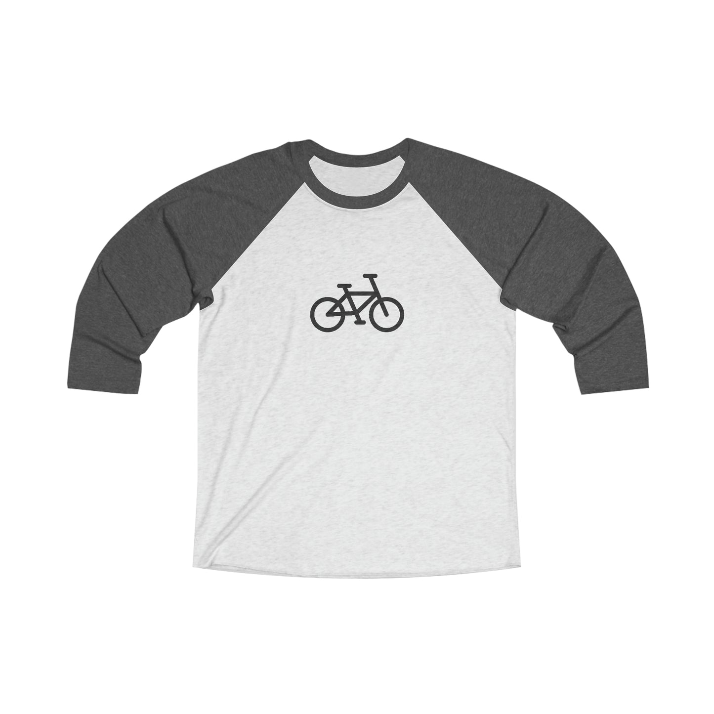 BIKE, Unisex Tri-Blend 3\4 Raglan Tee
