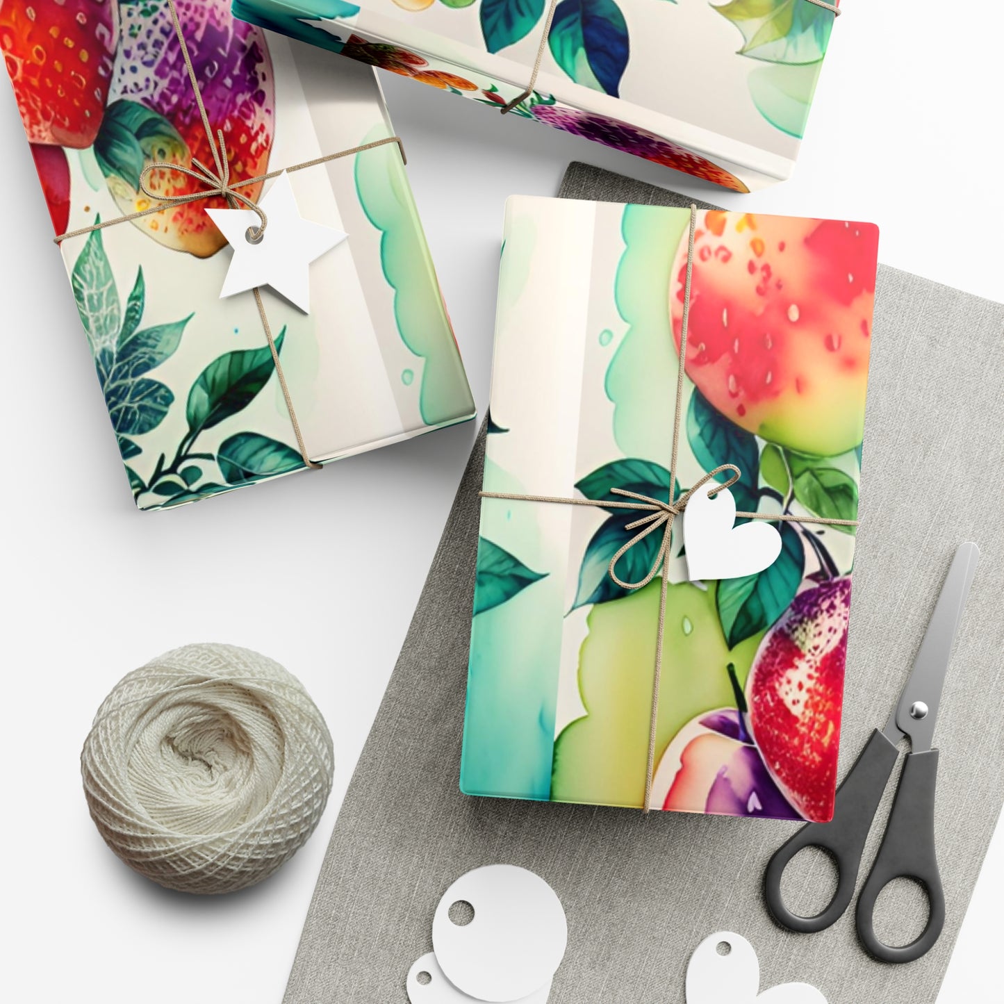 Fruit Watercolor Gift Wrap Paper