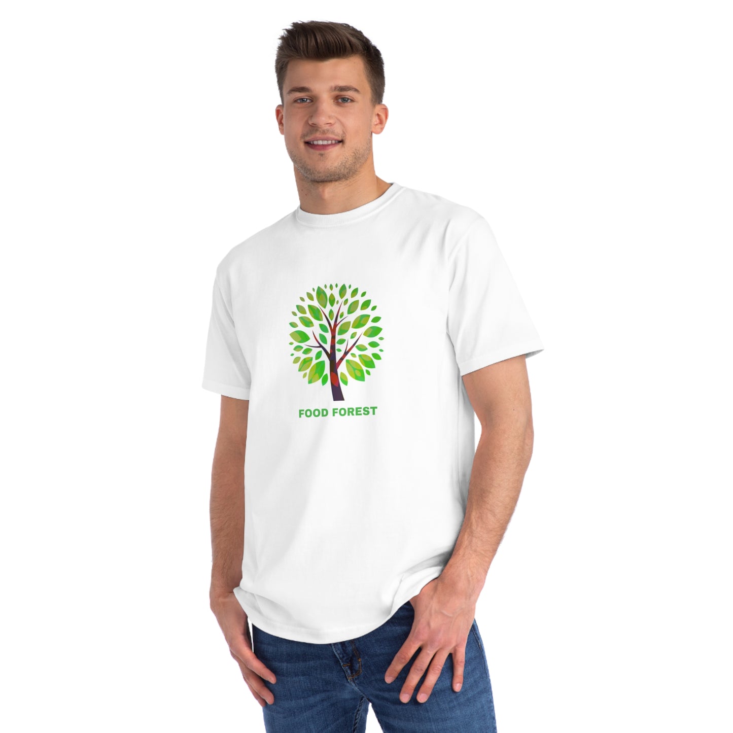 Organic Unisex Classic T-Shirt, FOOD FOREST