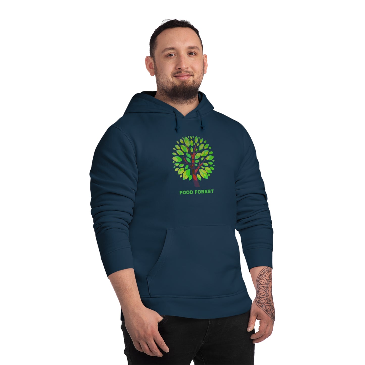FOOD FOREST Unisex Drummer Hoodie