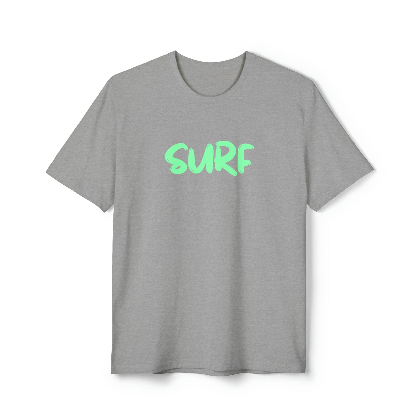 SURF Unisex District® Re-Tee®, Turquoise Script