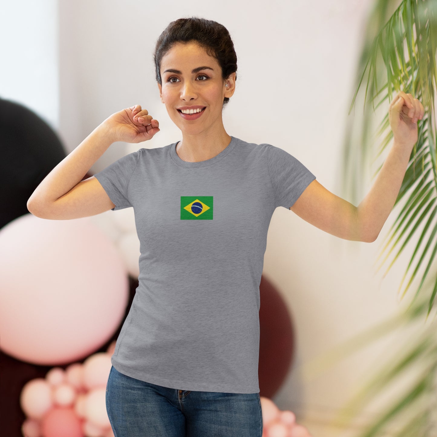 BRAZIL Women's Triblend Tee