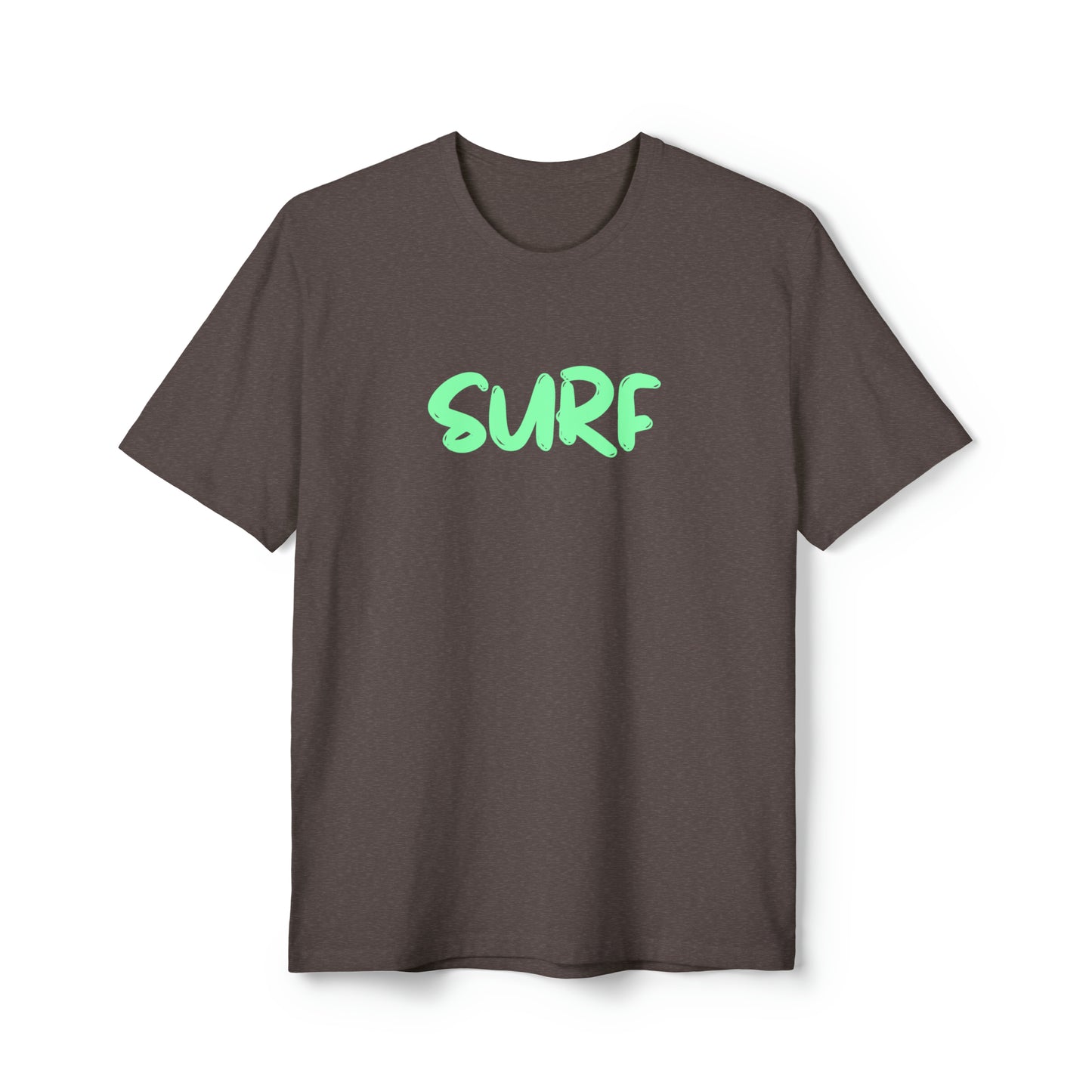 SURF Unisex District® Re-Tee®, Turquoise Script