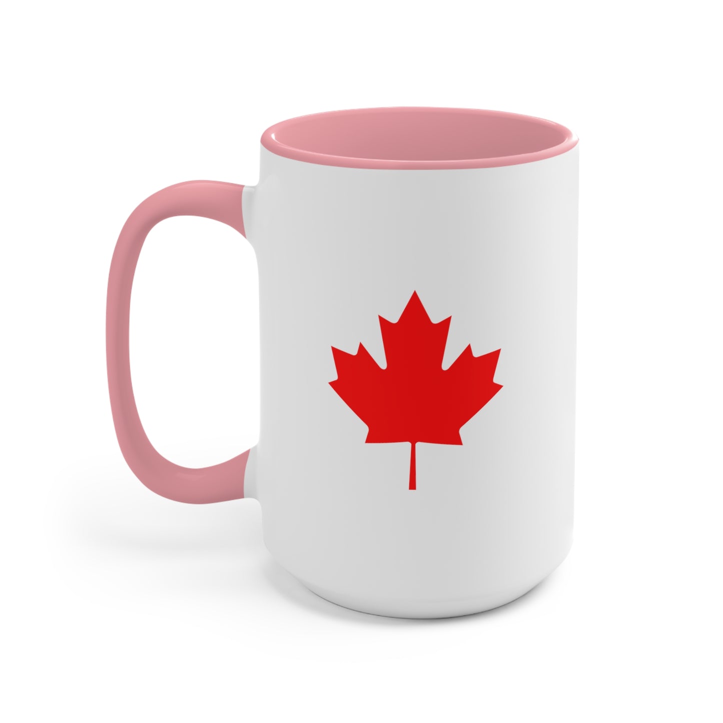 Canadian Maple Leaf Accent Mugs